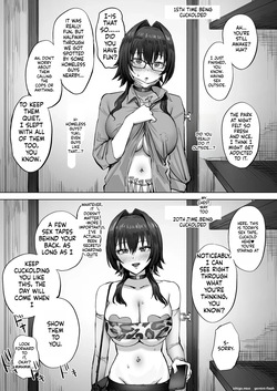 [さ抜き] 寝取らせクラブに送り出した不感症のダウナー彼女の報告 | 送往绿帽俱乐部的性冷淡阴沉女友的报告 [中国翻訳] [不求人嵌] — page 23