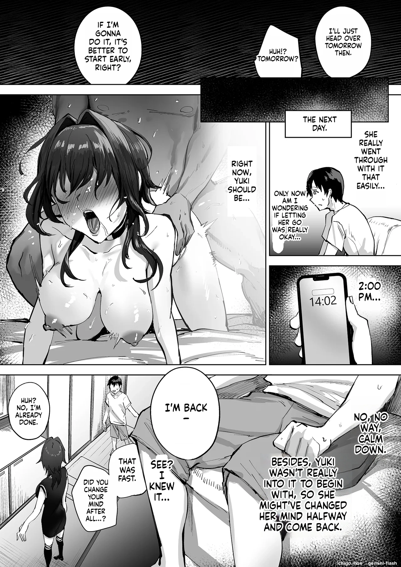 寝取らせクラブに送り出した不感症のダウナー彼女の報告 | 送往绿帽俱乐部的性冷淡阴沉女友的报告 page 6 full