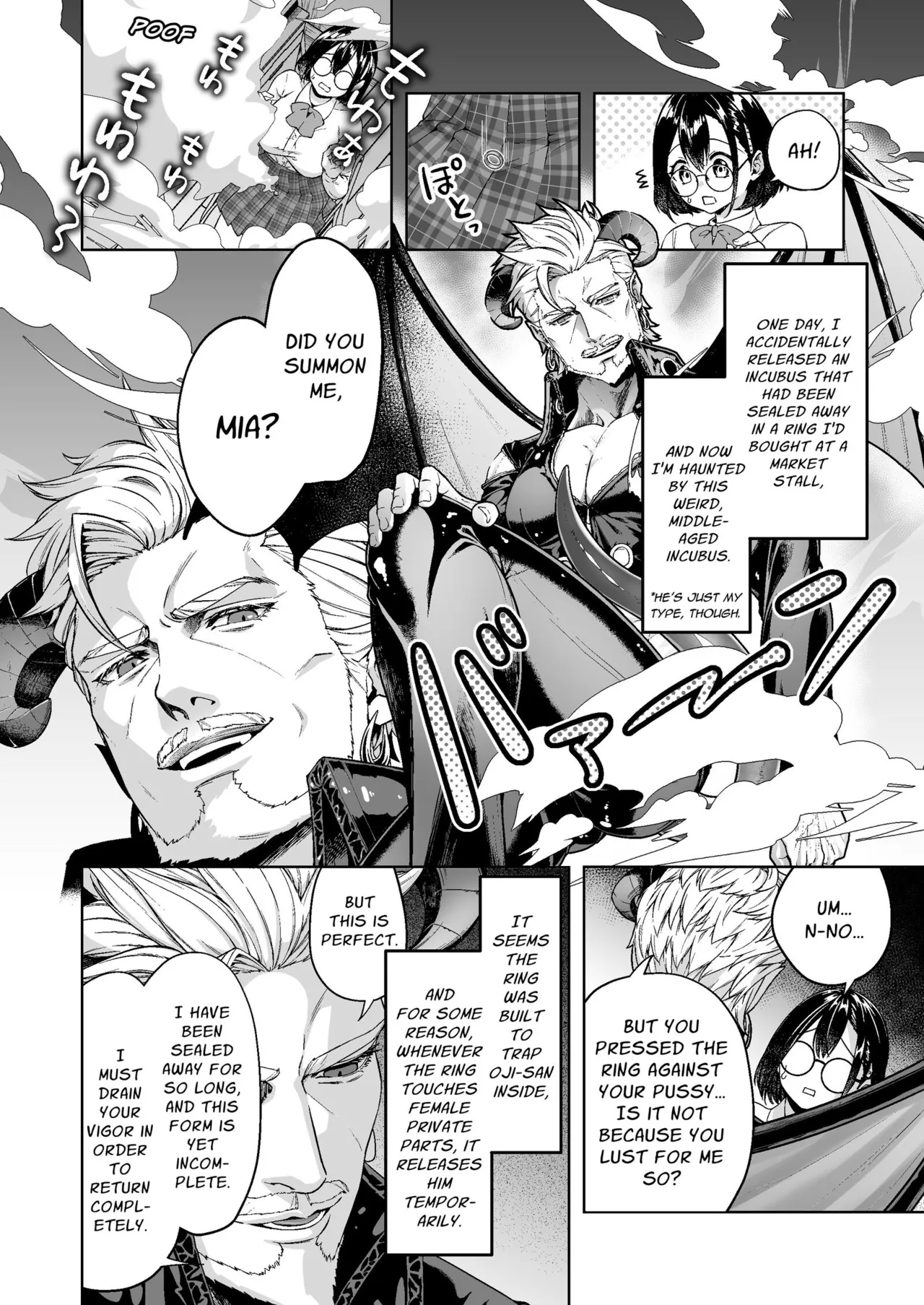 Inma Oji-san to JK | My Middle-Aged Incubus and Me page 4 full