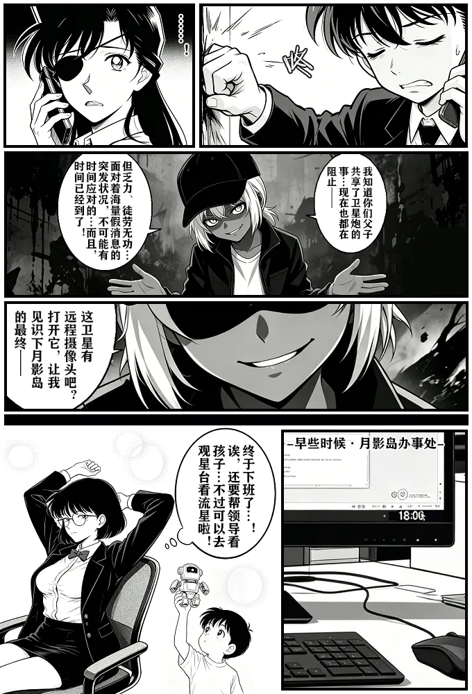 月影岛的亡魂13天坠（detective conan） page 6 full