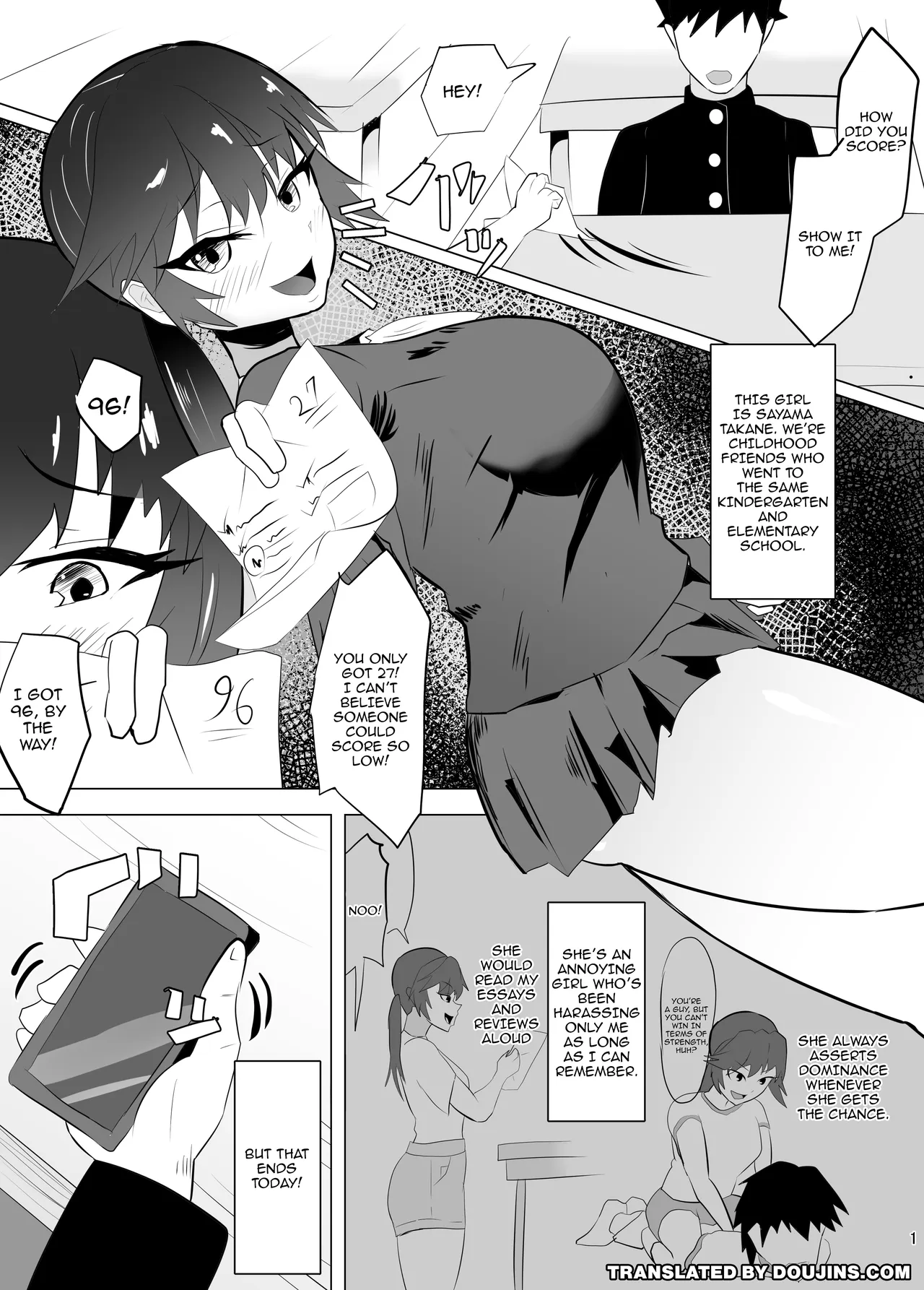 Kouman na Aitsu o Saimin de Iinari ni / I'll Make That Haughty Bitch Submissive With Hypnosis page 2 full