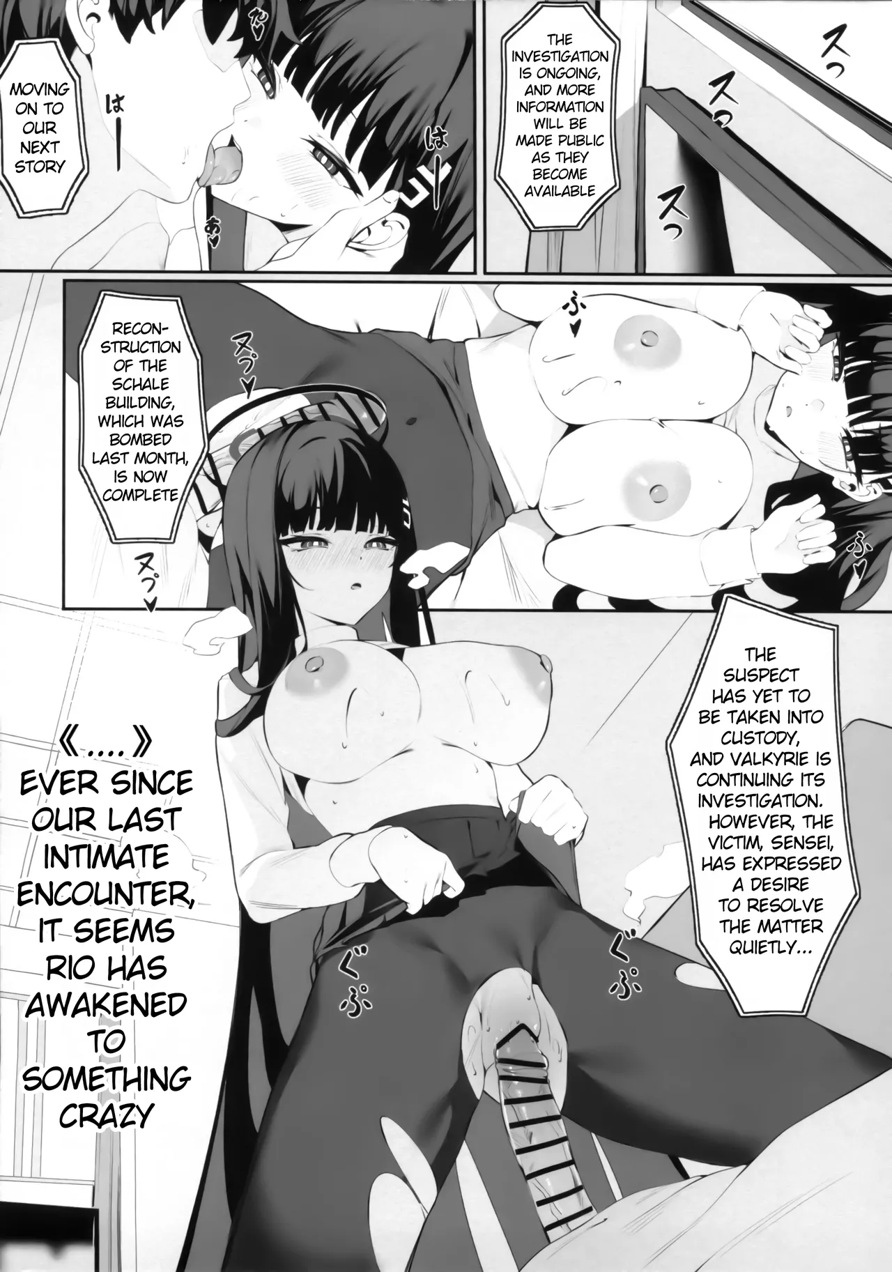 Rio Kaichou no Shazai Sex 2 | President Rio's Apology Sex 2 page 3 full