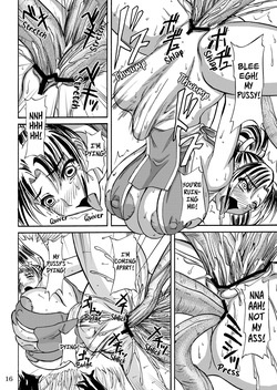 (C74) [Anglachel (Yamamura Natsuru)] Tamashii no Kyouen | Feast of Souls (SoulCalibur, Street Fighter, King of Fighters) [English] [EHCOVE] — page 16
