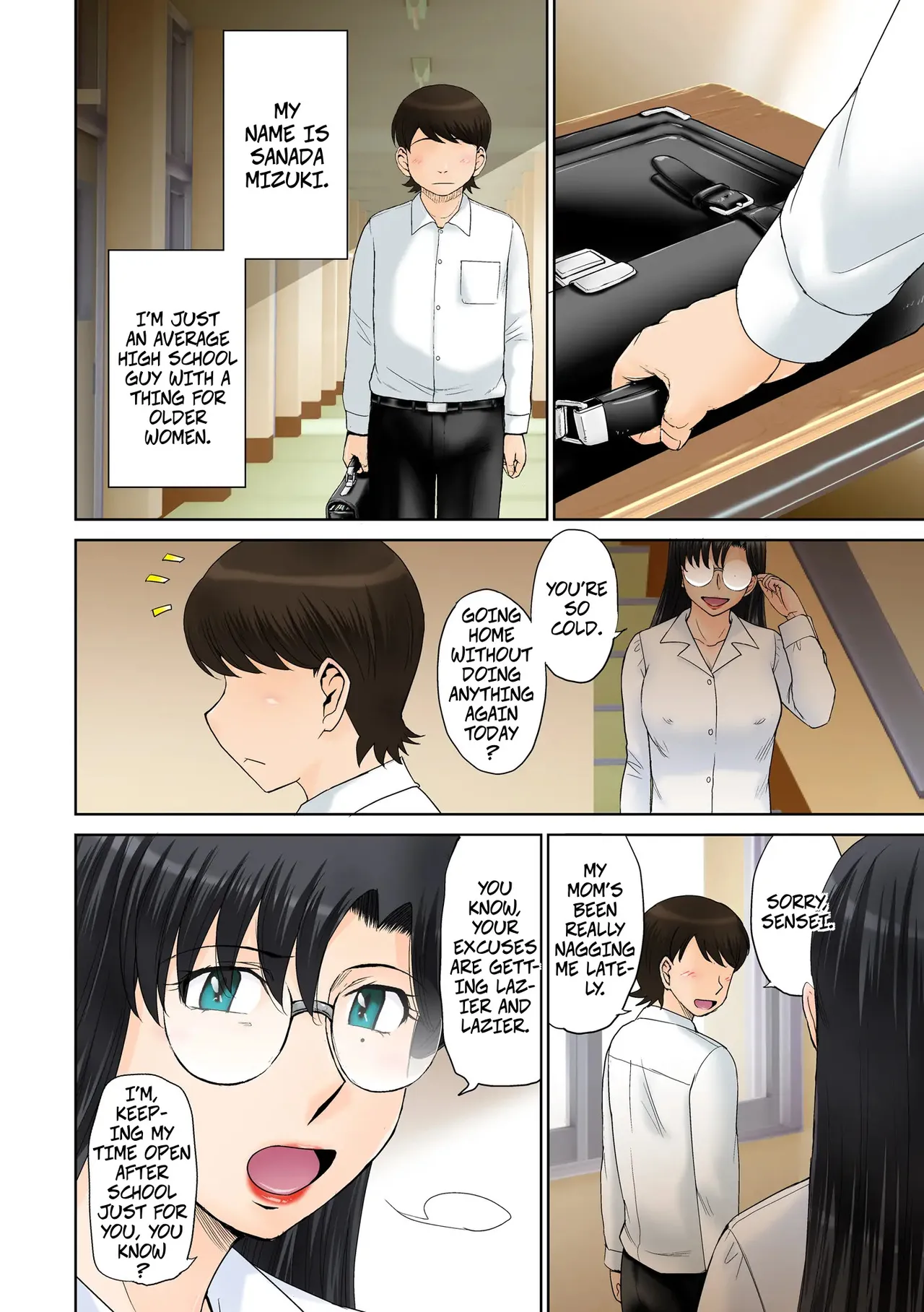A Certian MILF Loving Man's Love Affair File 03 -- Toaru Jukujo Zuki Danshi no Love Hame Koukanroku File 03 page 3 full