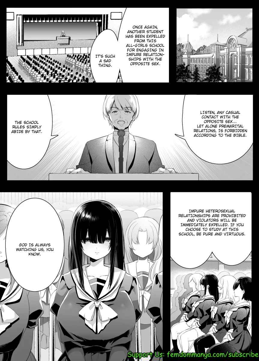 Fujun Isei Kouyuu shitara Soku Taigaku no Seijun Muku na Gakuensei ni Itazura ~Densha Chikan Hen~ page 2 full