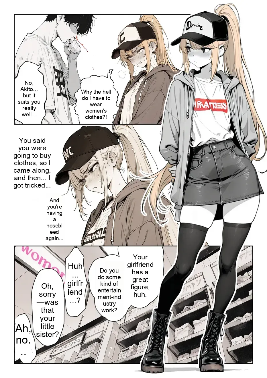 A story about a guy who makes his best friend wear sexy outfits that suit his taste and has all sorts of fun with him page 4 full