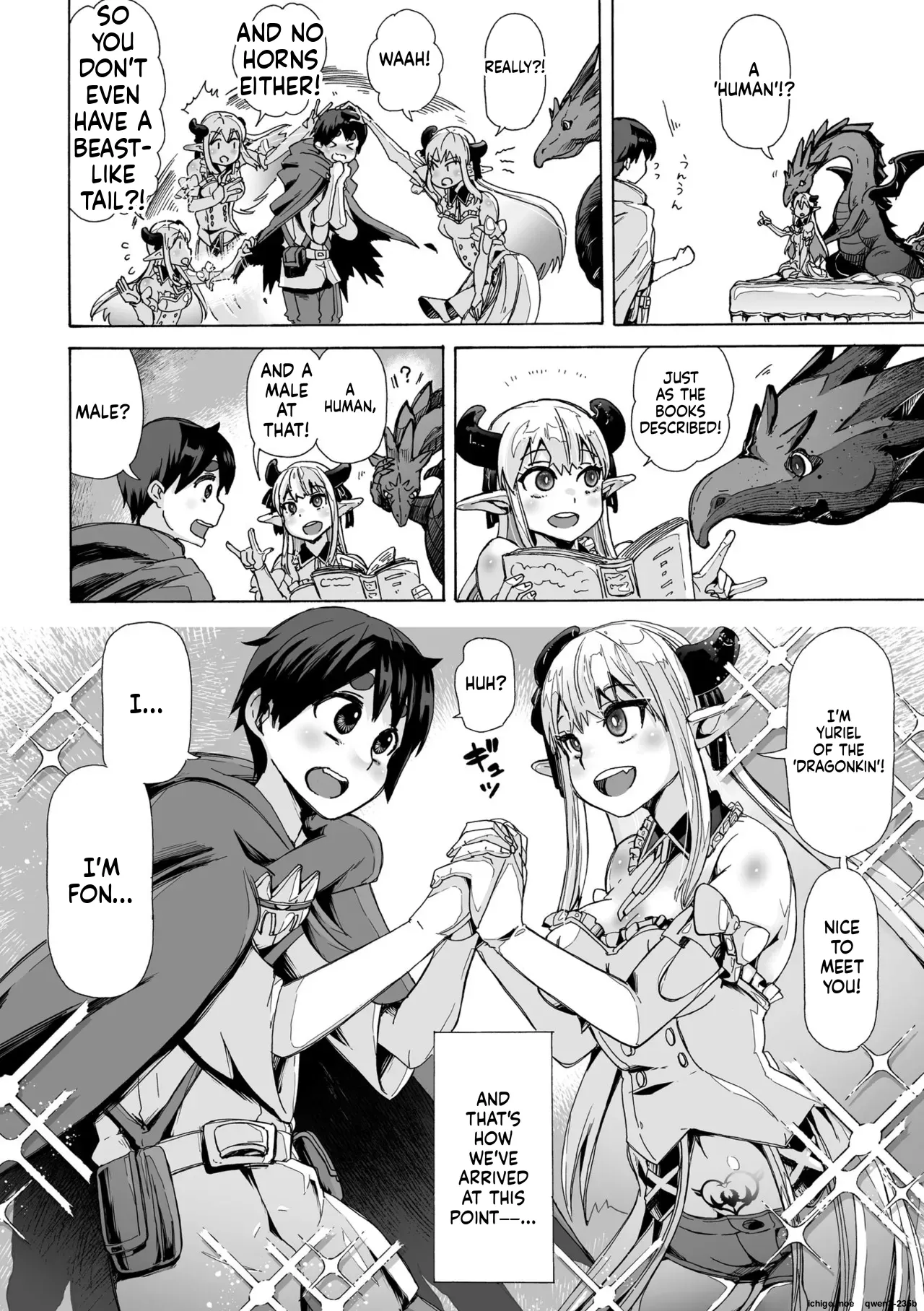 Watashi no Ryuu ni Narinasai! ~Dragon ni Natte Fantasy Musume to H Shimakuri Tabi~ page 9 full