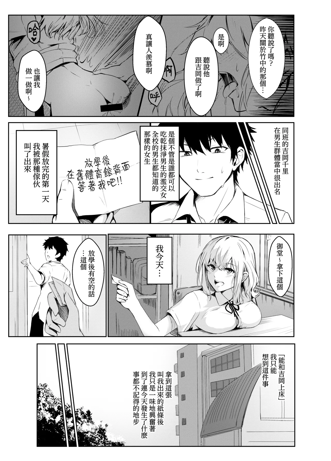 Guuzen Kokutte Kita Kouhai JK wo Hametaoshita Hanashi page 3 full