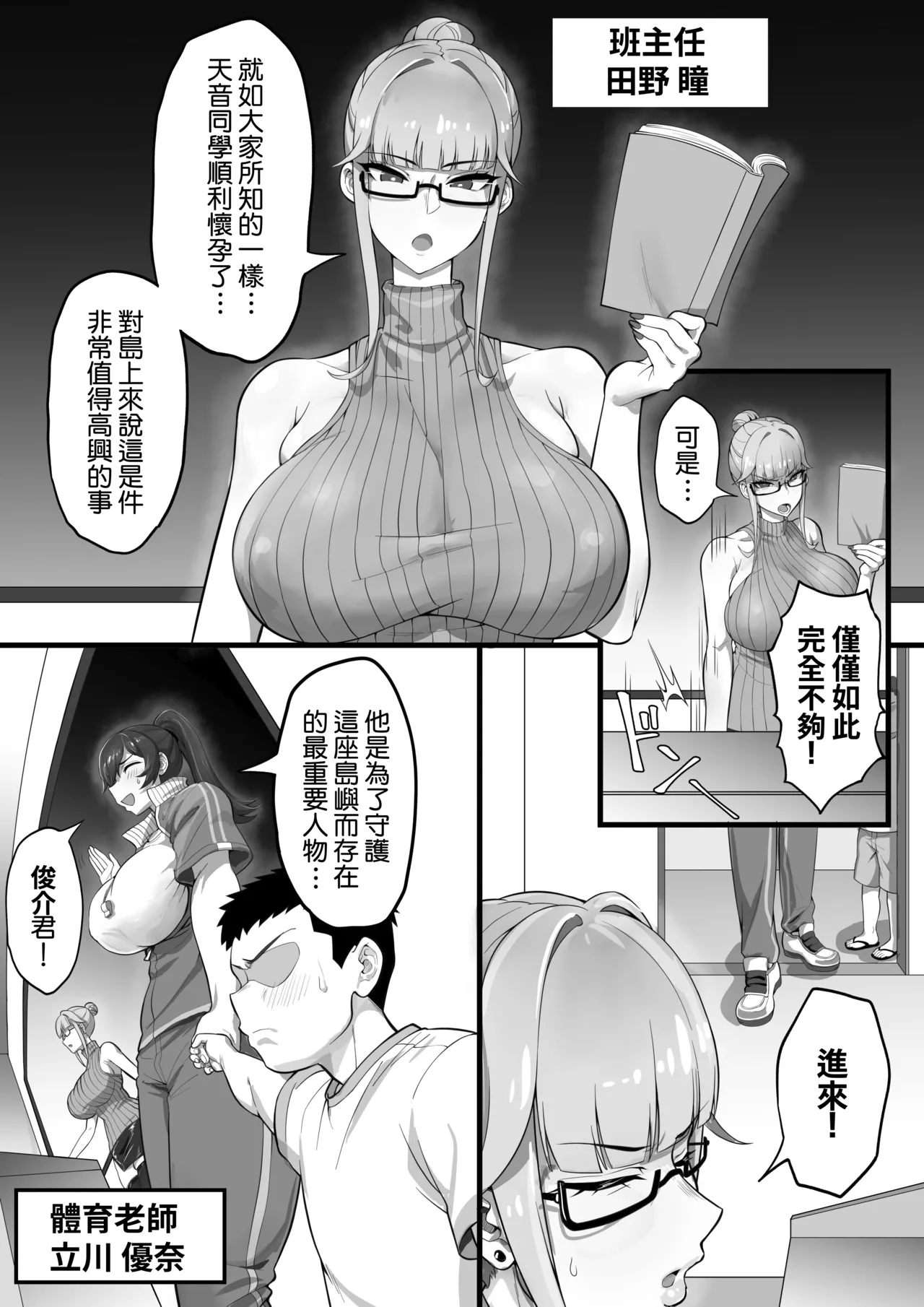 ED Shika Umarenai Shima de Yuiitsu no Zetsurin 2 | 我是只會誕生陽痿的島上唯一的性豪2 page 5 full