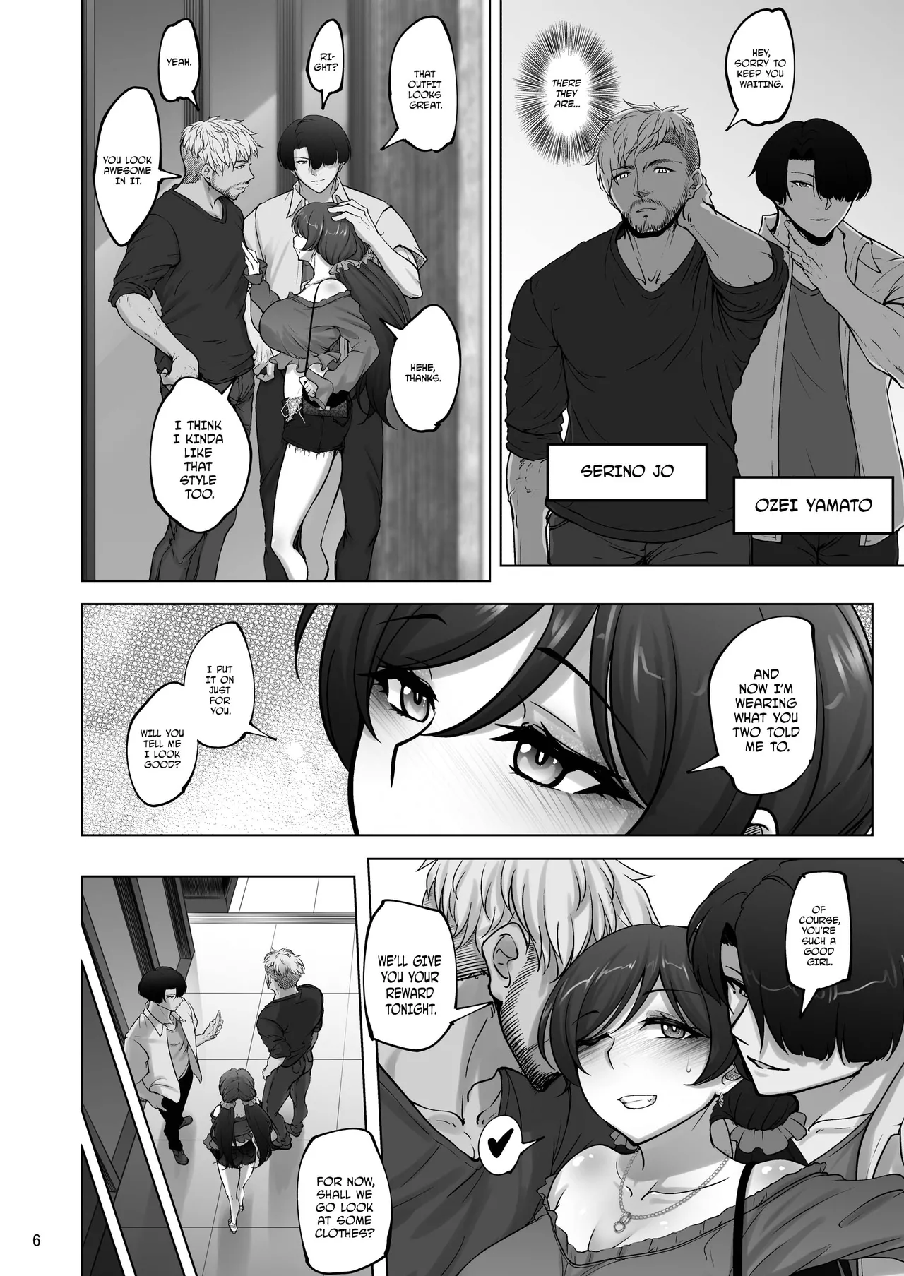 Eri to Nozomi no Joujiroku - THE SEX RECORDS OF ERI AND NOZOMI 4 page 5 full