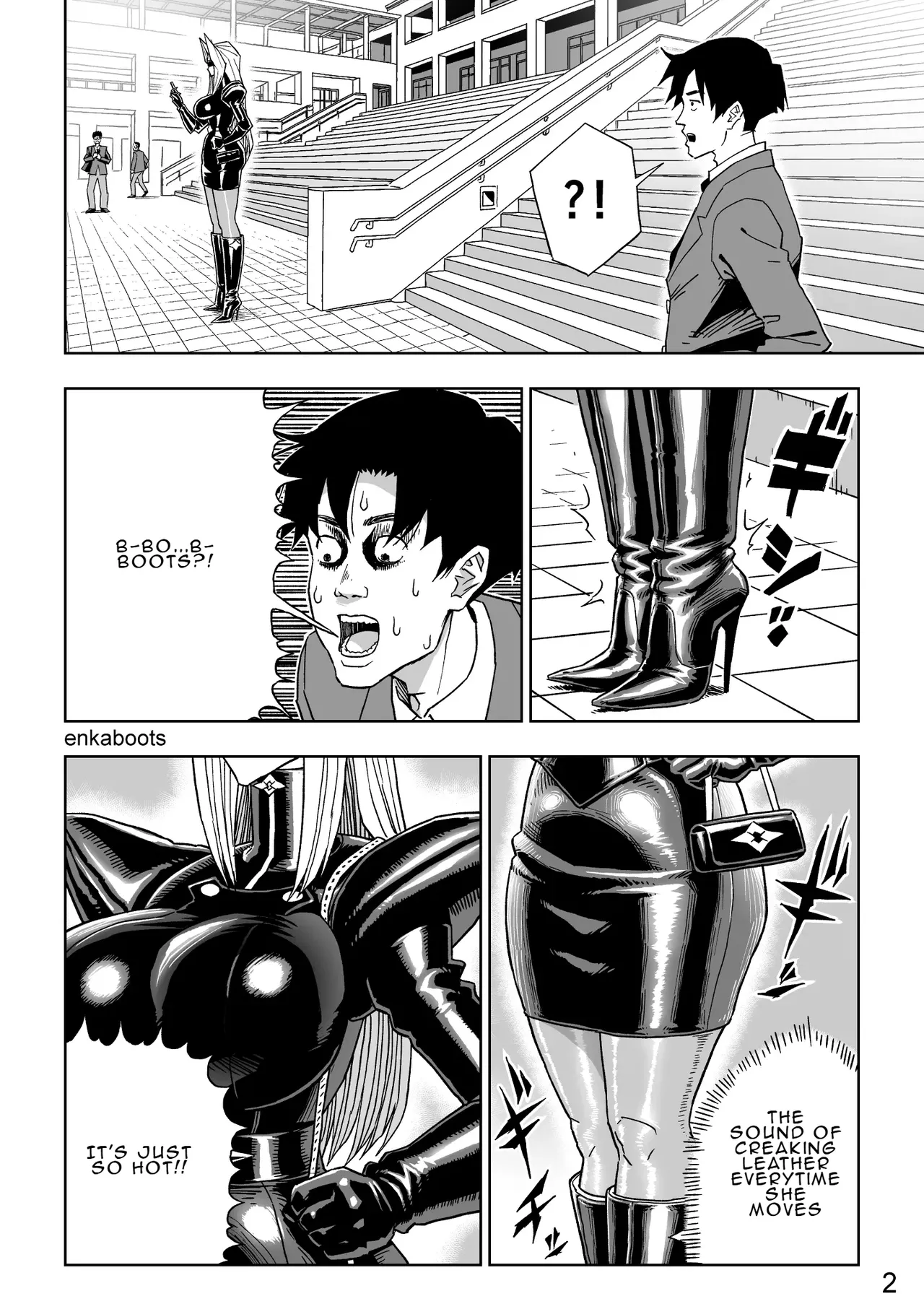 Manga 3 "My Stepmother is a Leather Queen" page 6 full