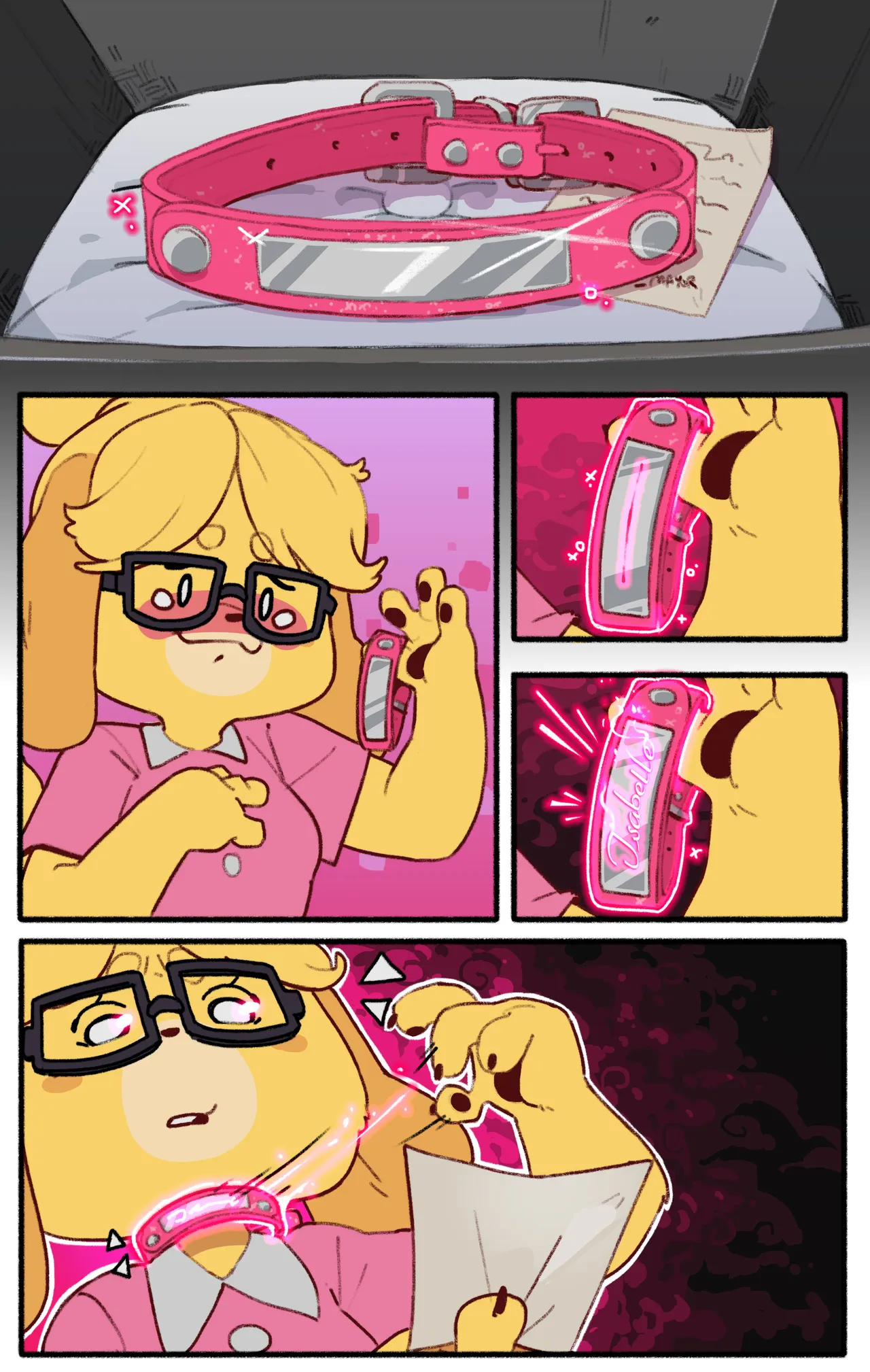 Knuxxy Isabelle's Gift page 8 full
