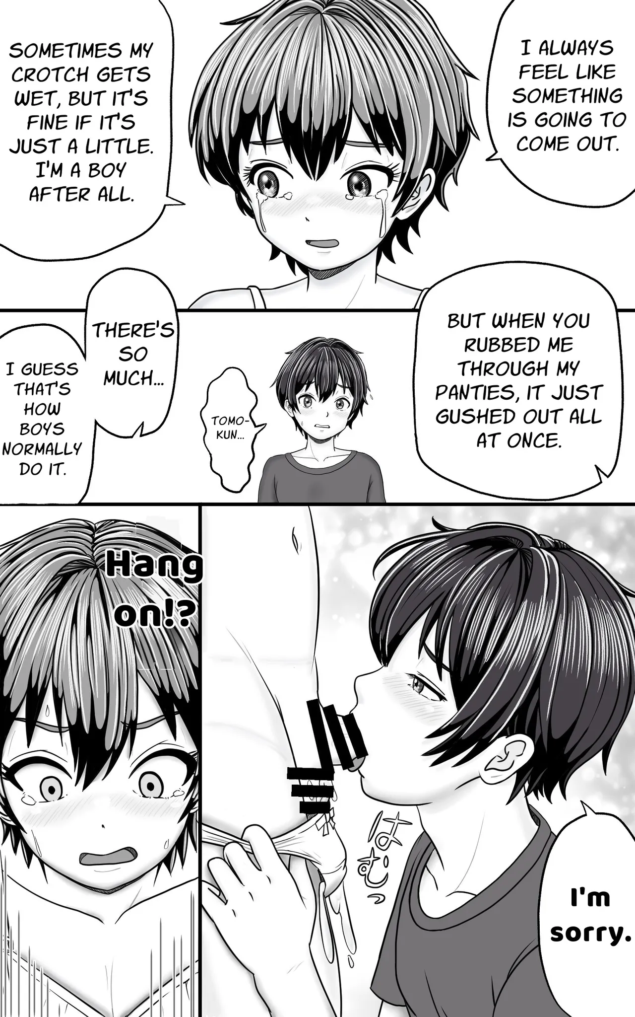 Crossdressing Prettyboy Tomo is ALWAYS Wet page 7 full
