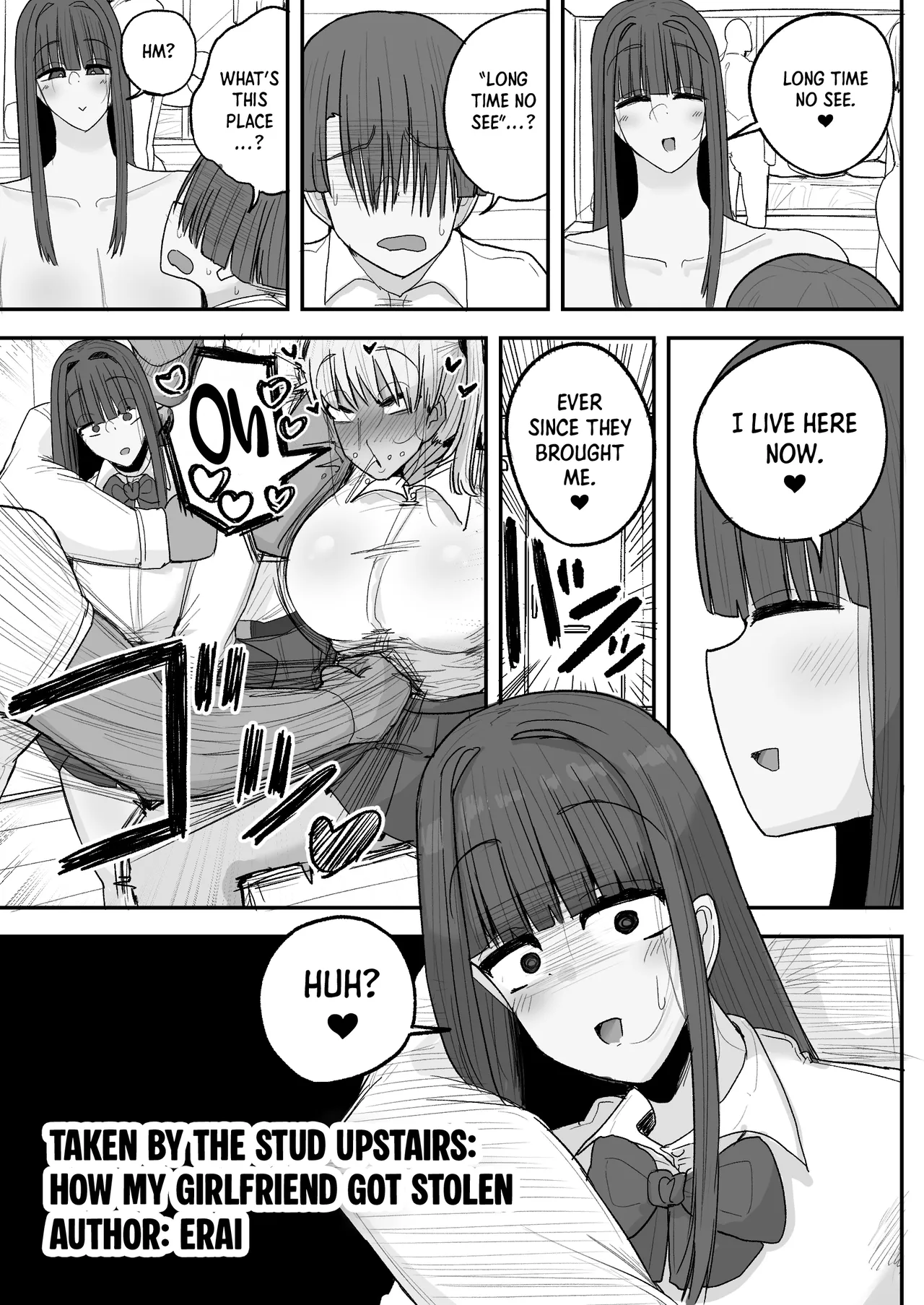 Boku no kanojo wa ue no kai no tsuyo osu ni bokobokoni sa rete NTR re chaimashita｜Taken by the Stud Upstairs: How My Girlfriend Got Stolen page 8 full