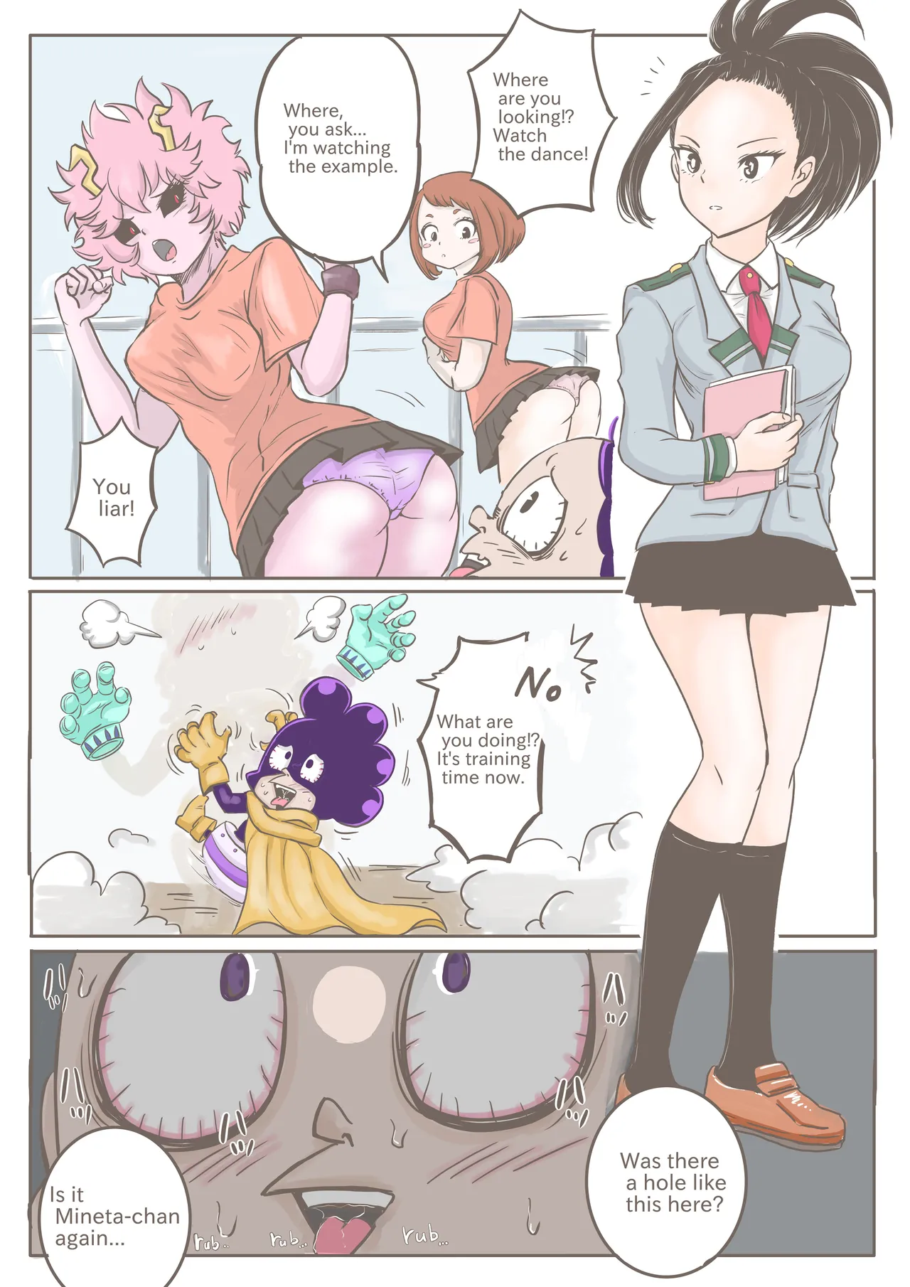 Mineta x Yaoyorozu page 2 full