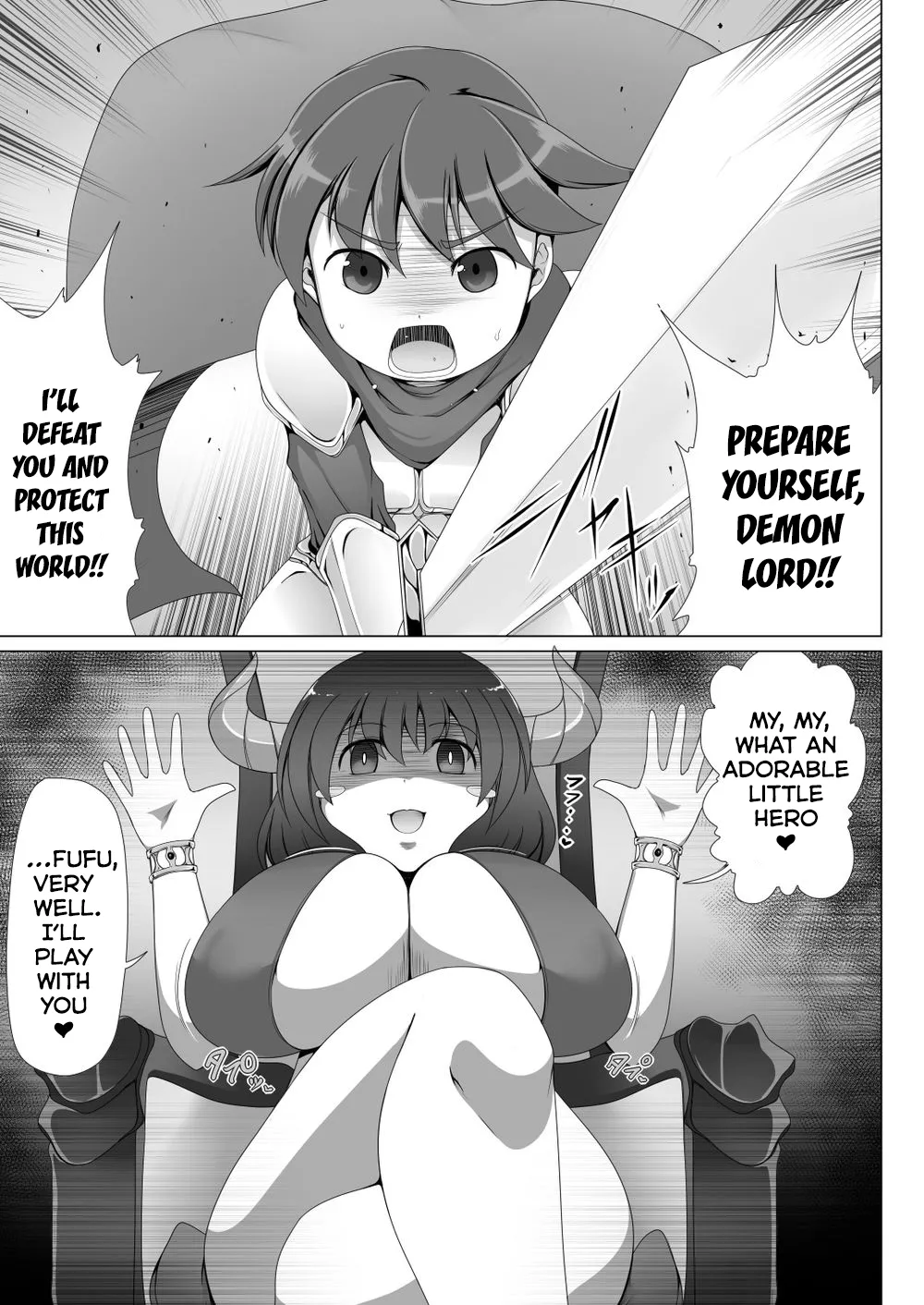 Seirei no Kago no Chikara de Nando mo Fukkatsu Dekiru hazu datta Yuusha wa Maou ni Yotte Chinpo BOX ni Sarete shimaimashita page 3 full