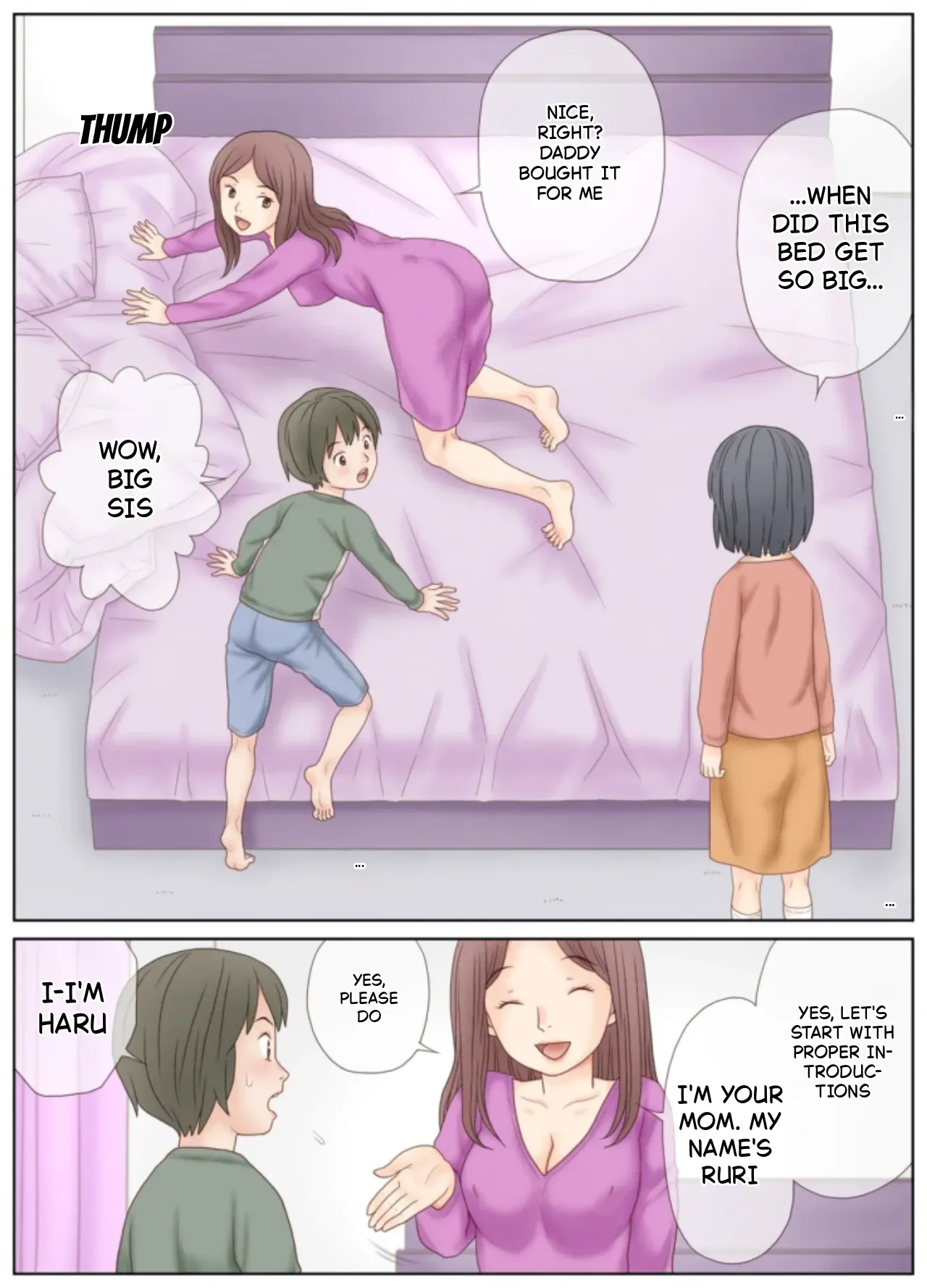 HOW MY STEPMOM TRAINED MY SIS- TER AND I TO HAVE SEX TOGETHER page 9 full