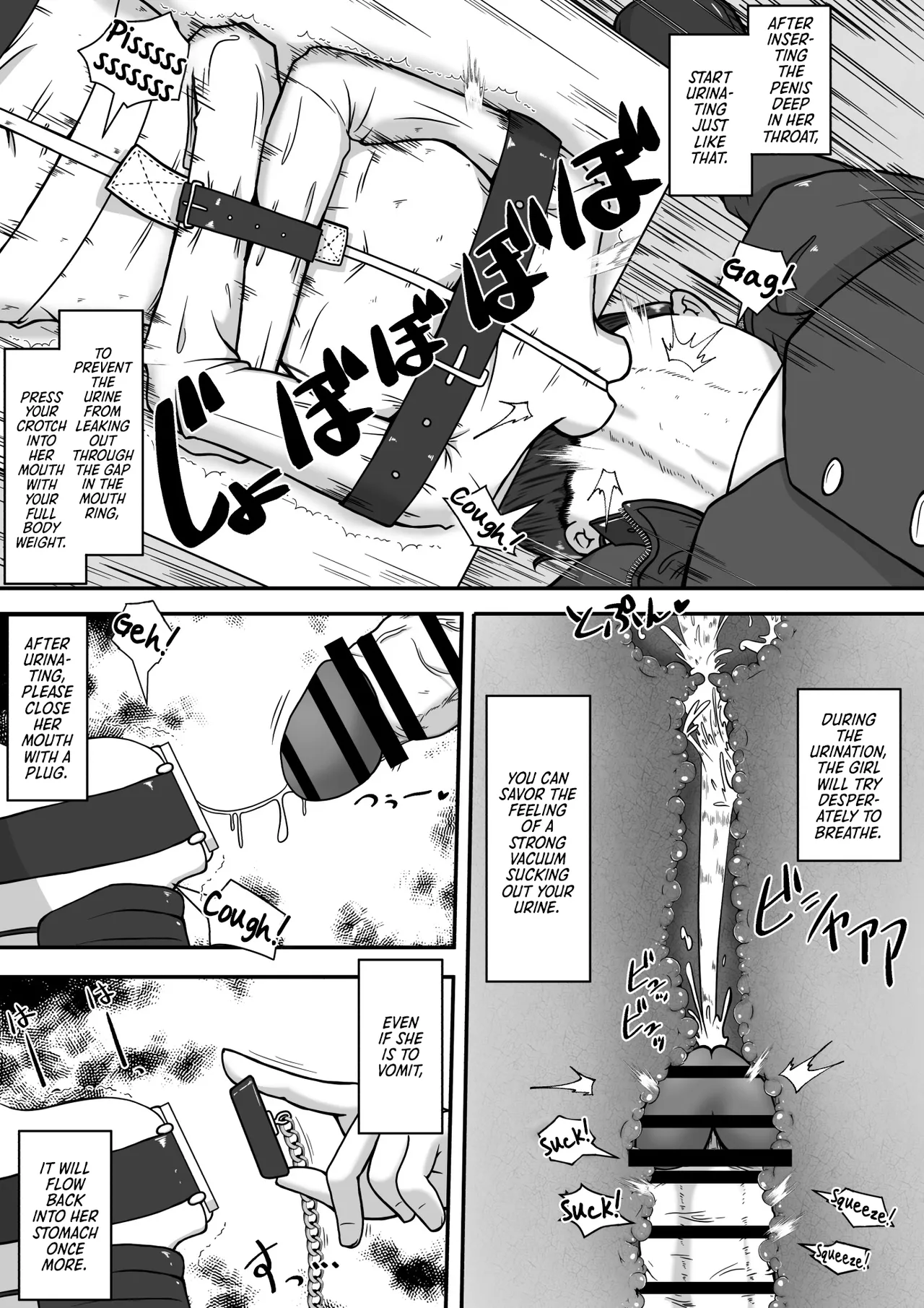 Gekouchu no Onnanoko o Rachi shite Kuchibenki ni Choukyou Suru Ohanashi | A Story About Kidnapping a Girl on the Way Home from School and Training Her to be a Mouth Toilet page 5 full