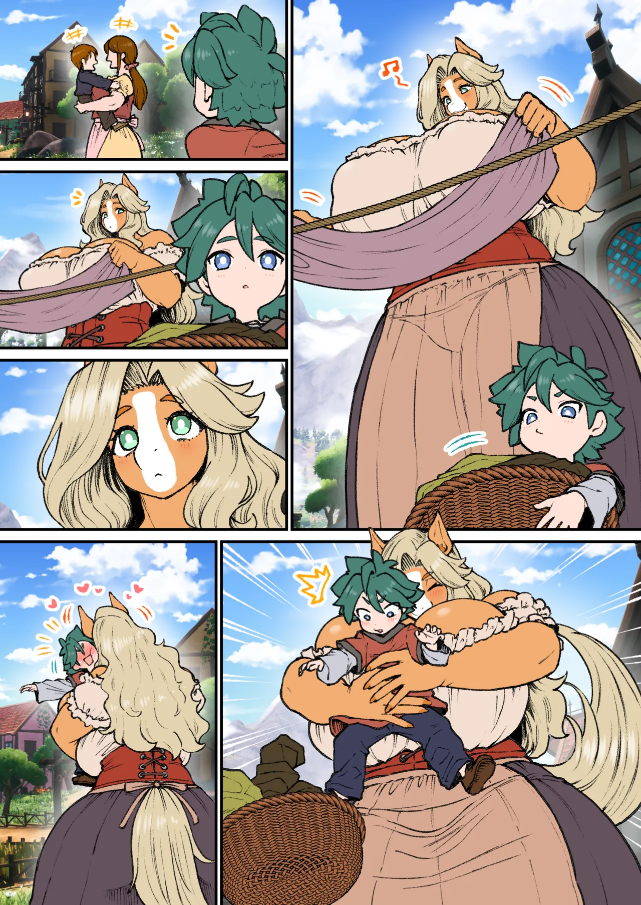 The horse lady and the boy page 3 full