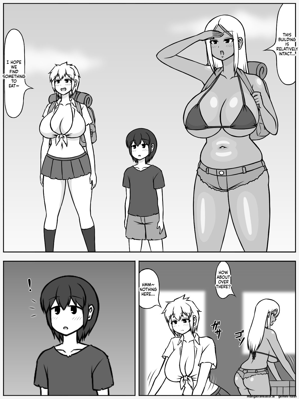 Jinrui ga Metsubou shite, Naze ka Gal to Shota dake ga Ikinokotta Sekai page 3 full