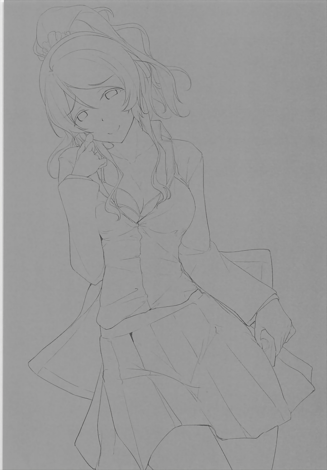 Eli no Kokoro wa Bishindou. + Eli o Yonde Mita  | 绘里的心头泛起一丝微澜。+试着呼唤了绘里 page 2 full