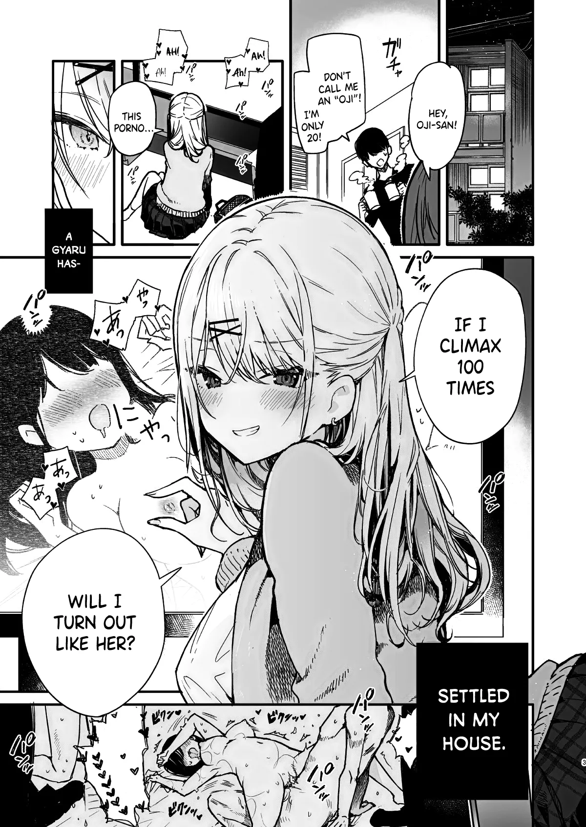 Gal Kanojo to Kageki AV no Mane shitara Taihen na Koto ni natta Ecchi page 2 full