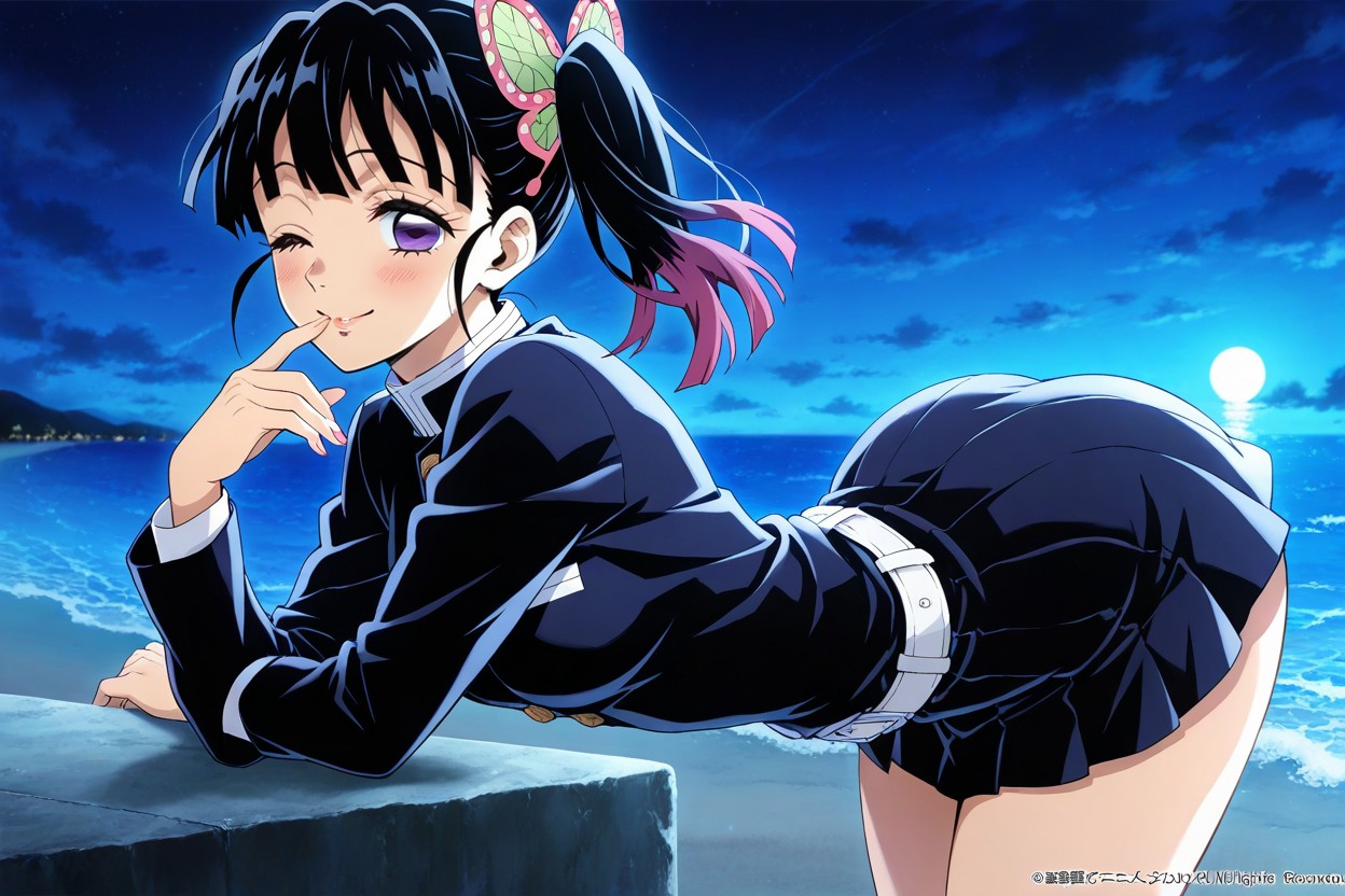 Kanao Tsuyuri From Kimetsu No Yaiba - Tentacles Opening page 1 full