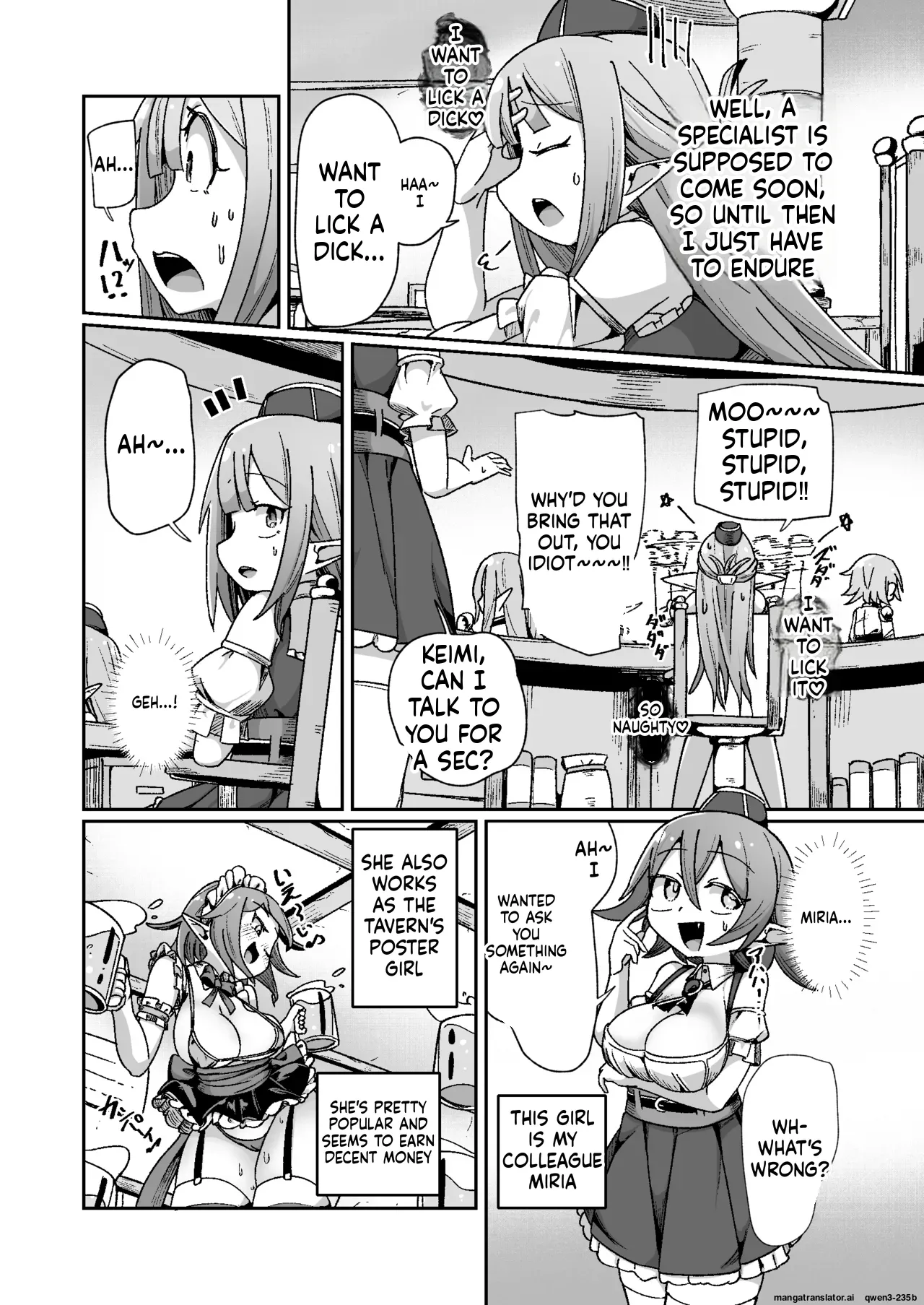 Guild Uketsukejou-chan datte BaSta ni kakarimasu!! Igai to Yakka na Ingo Genchou page 7 full