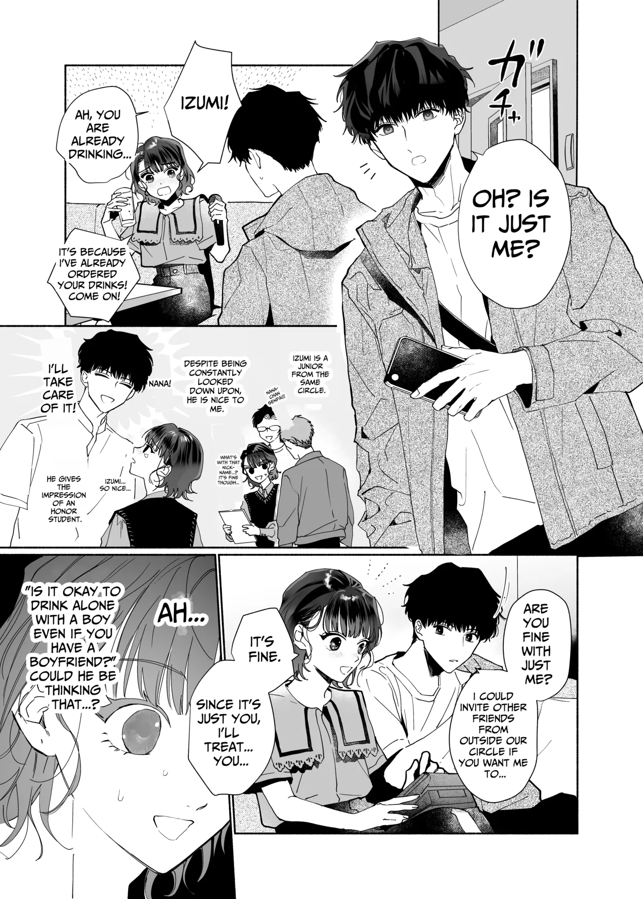 Captivated by my Cute Kouhai Izumi page 4 full