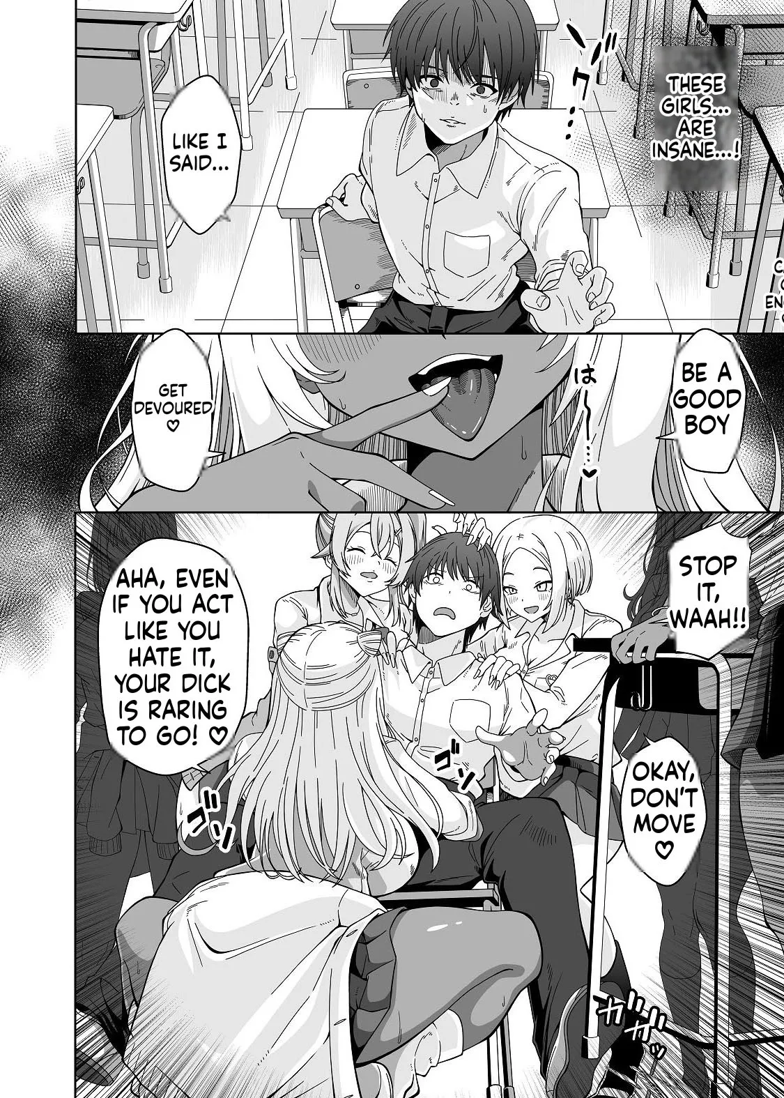 The story of being gang-raped by classmates who have turned into TS gal bitches - The Last of DT - page 10 full