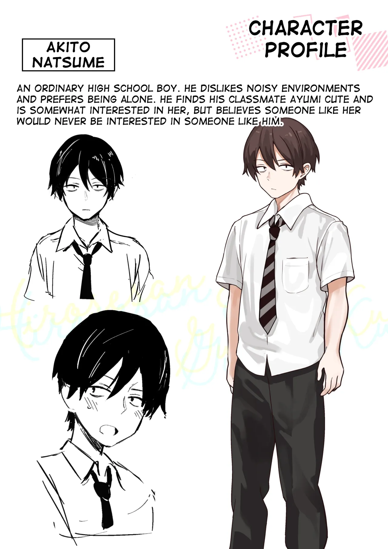 Class de Kakure Ninki no Hirose-san ga Guigui kuru! | Hirose-san, the class's secret crush, is making a bold move! page 3 full