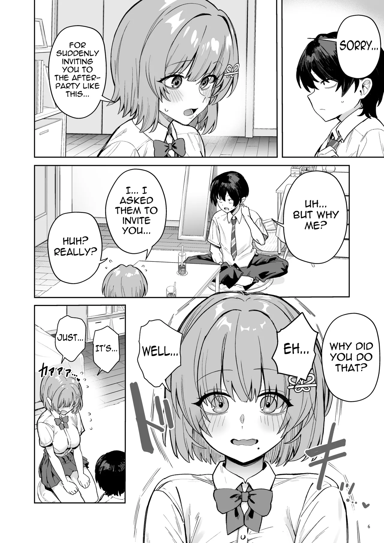 Class de Kakure Ninki no Hirose-san ga Guigui kuru! | Hirose-san, the class's secret crush, is making a bold move! page 9 full