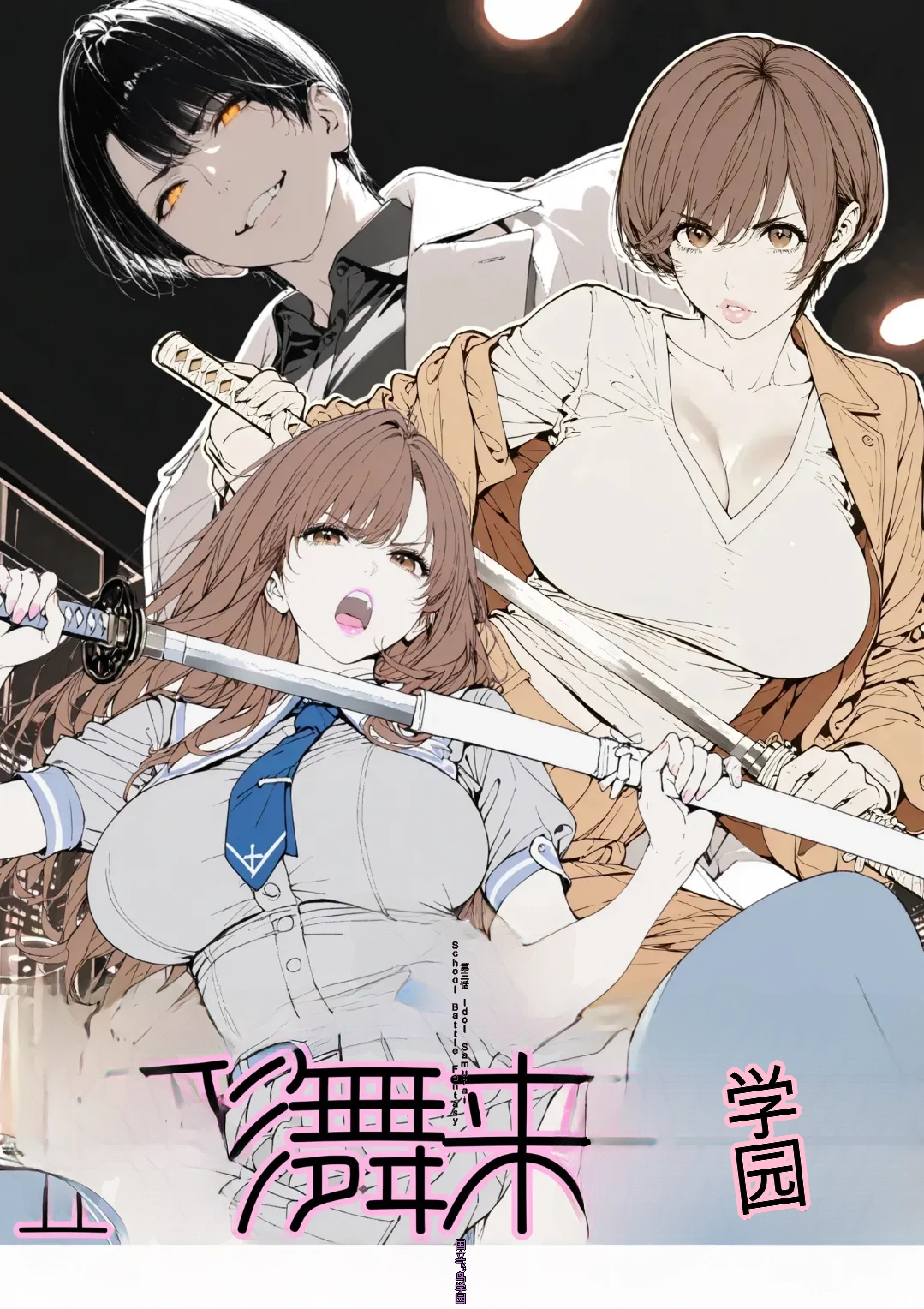 國立彩舞来学園 第03話 page 1 full