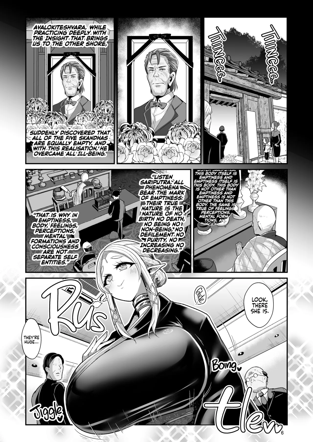 H Seidorei Elf no Souzoku Mondai ni Tsuite ~ Sougi-hen | Machinations of an Elven Concubine Part Two: Funeral page 8 full