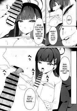 (C104) [Happy Mayonnaise (Asla)] Rio Kaichou no Shazai Sex | President Rio's Apology Sex (Blue Archive) [English] — page 11