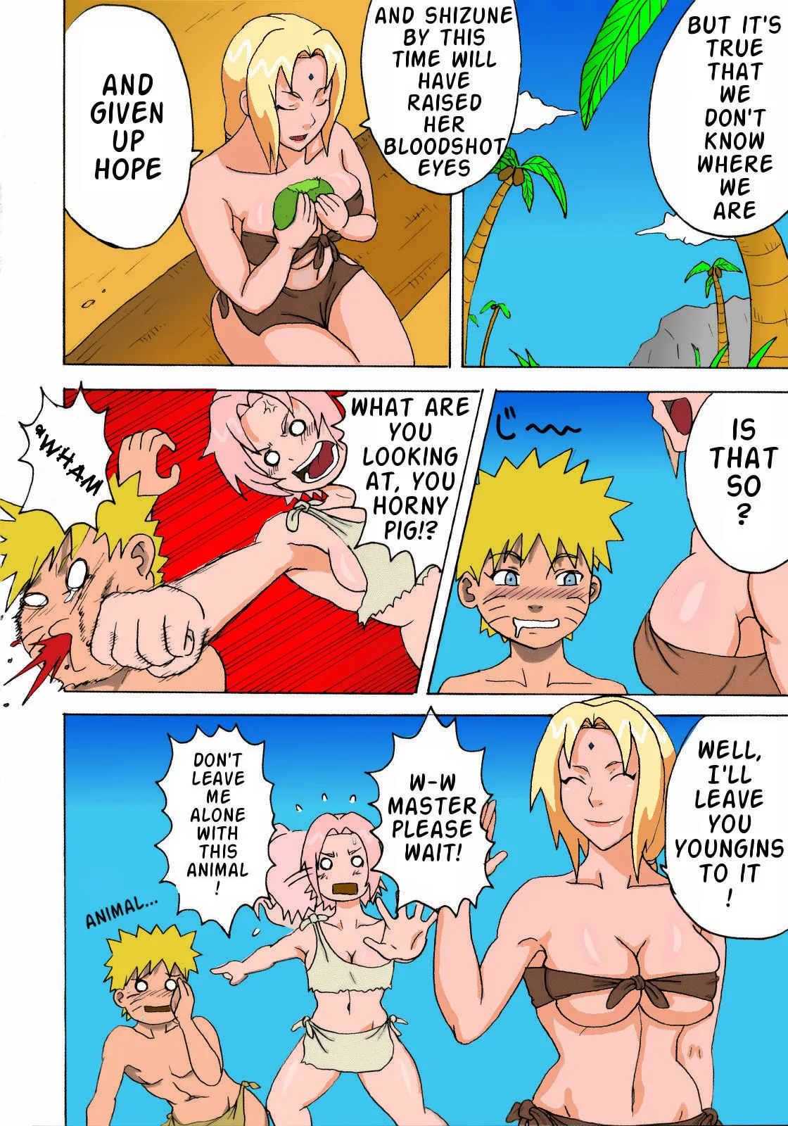 Naruto Jungle Party Compilation page 7 full
