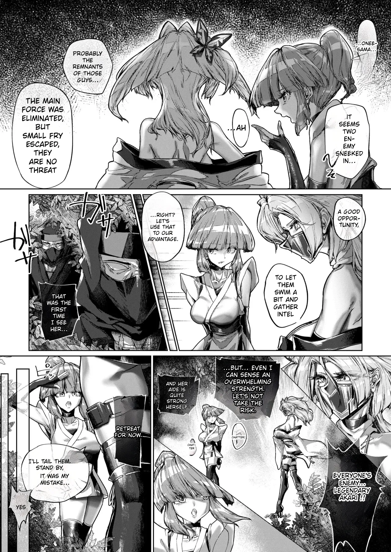 The Throbbing Strongest Kunoichi The Moment She Sinks and Falls into Carnal Desire page 6 full