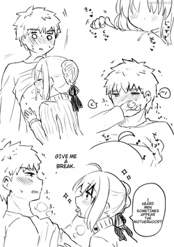 [Zawa Palette (Aizawa)] Saber-san no Oppai ni Amaetai. (Fate/stay night) [Digital] [English] [MTL] — page 11