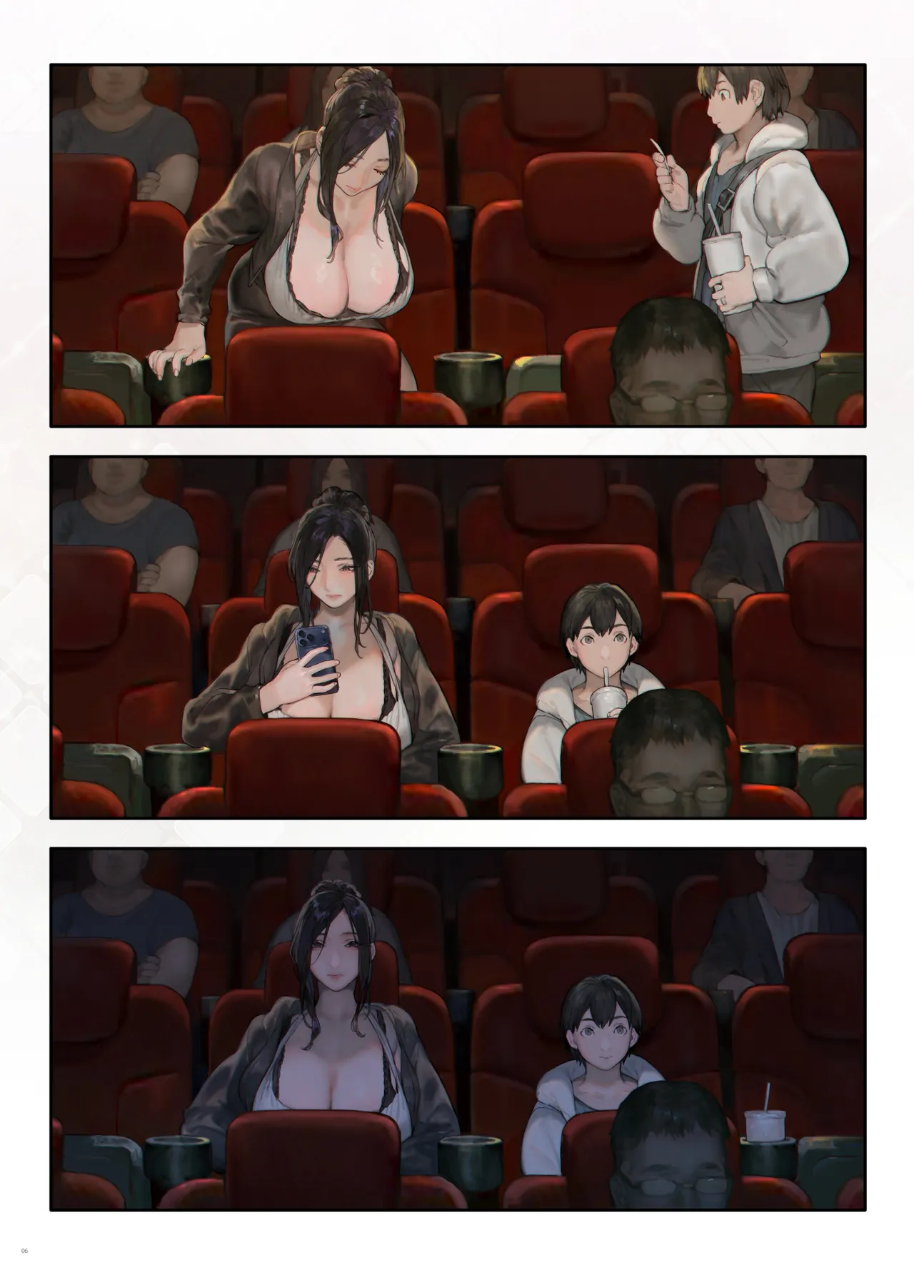 ご近所の奥さん映画館行って映画を見ない page 5 full