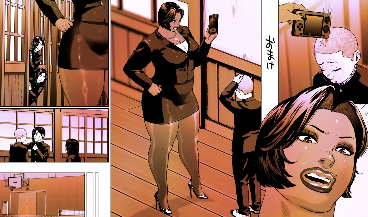 尻壺女教師涼子 見開き番外編2 page 9 full