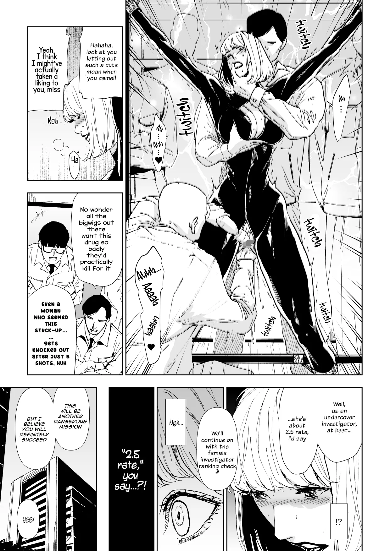 Top-Class Undercover Investigator's Defeat page 8 full