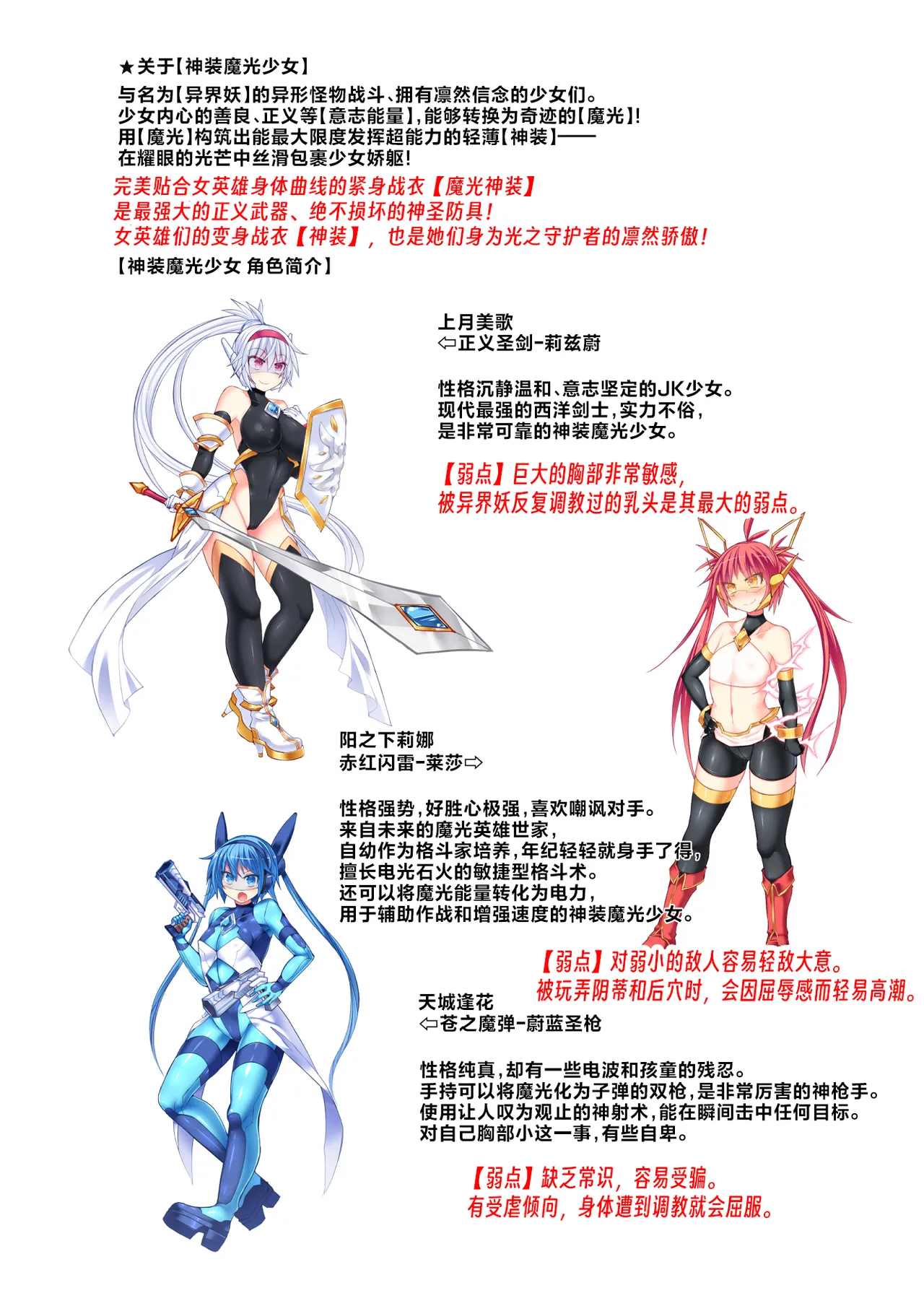 魔光神装少女《外传》  無様敗北編 page 4 full