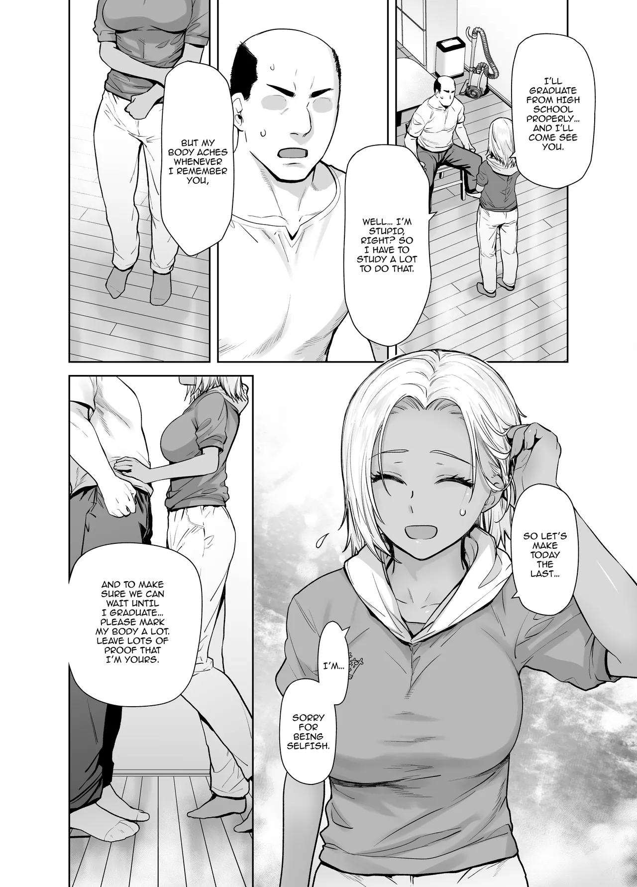 Tannin no Meido ni Nacchatta KURO GAL 3 | The Black Gal Who Became The Homeroom Teacher's Maid 3 page 10 full