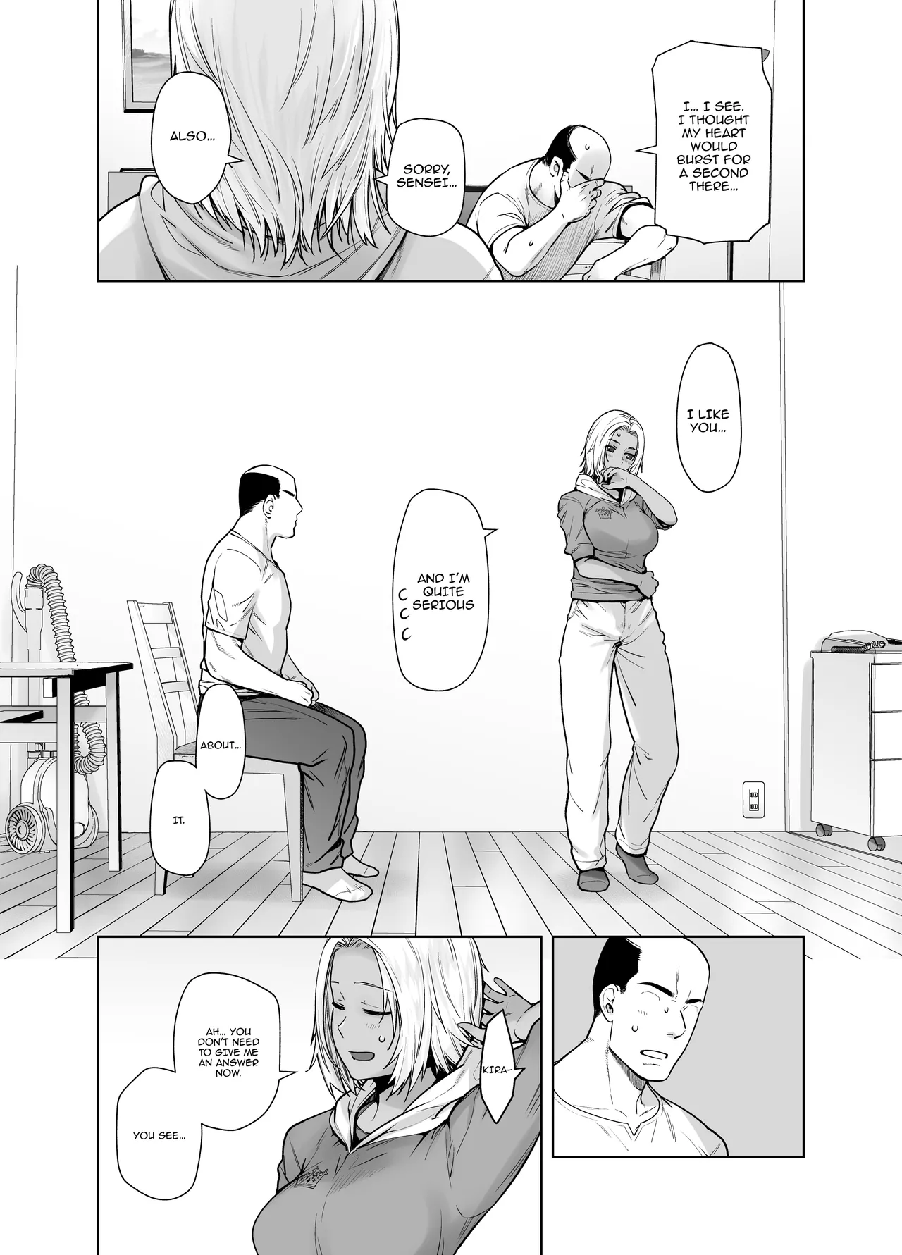 Tannin no Meido ni Nacchatta KURO GAL 3 | The Black Gal Who Became The Homeroom Teacher's Maid 3 page 9 full