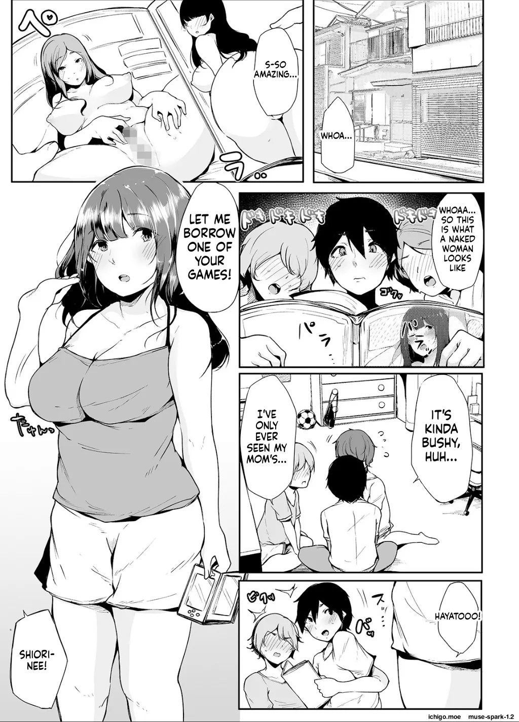 Otouto ni Ero Manga to Onaji Koto o Sarechau Onee-chan no Hanashi 1 page 2 full