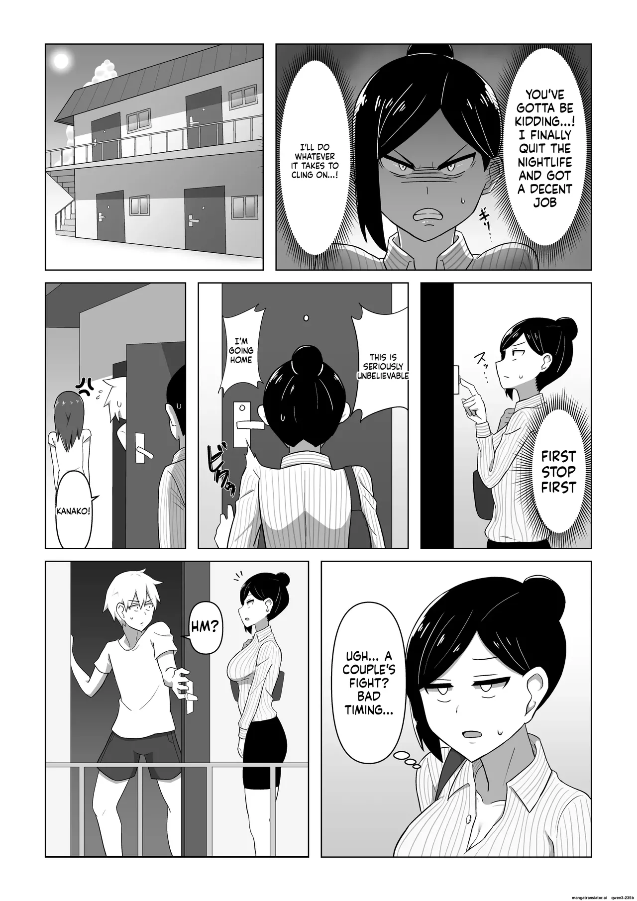 Seductive Life insurance saleswoman page 4 full