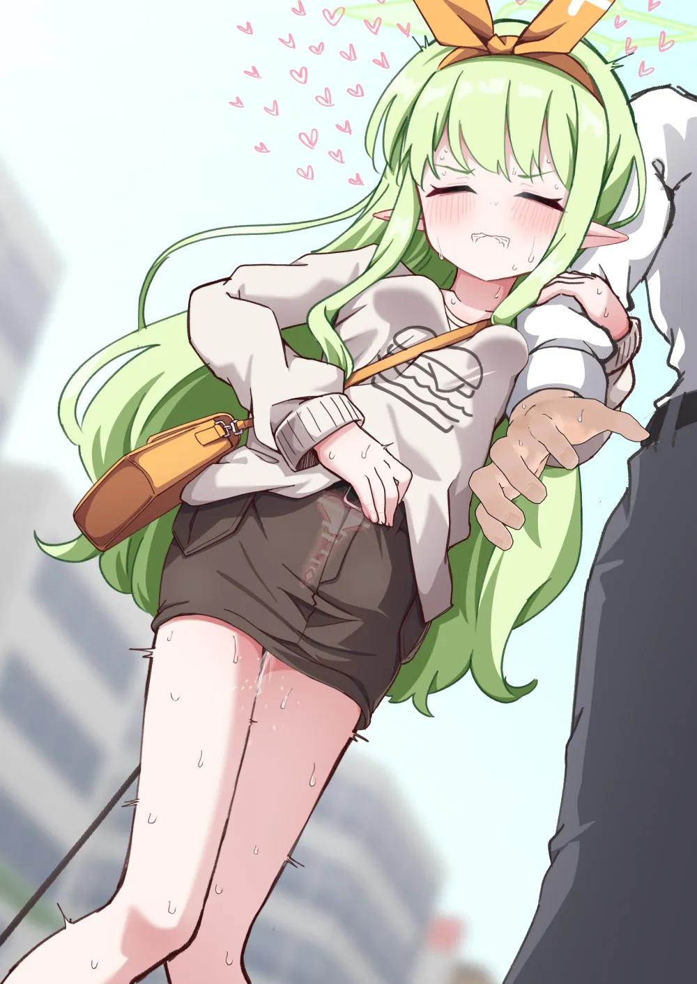ヒカリとデート中に服を汚さないように子宮に射精した話 page 10 full