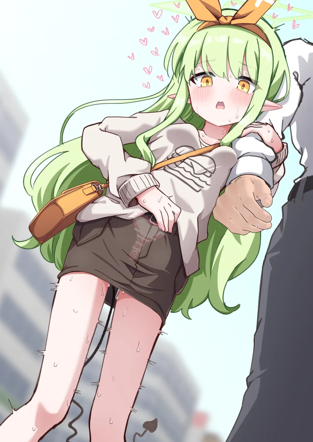 ヒカリとデート中に服を汚さないように子宮に射精した話 page 9 full