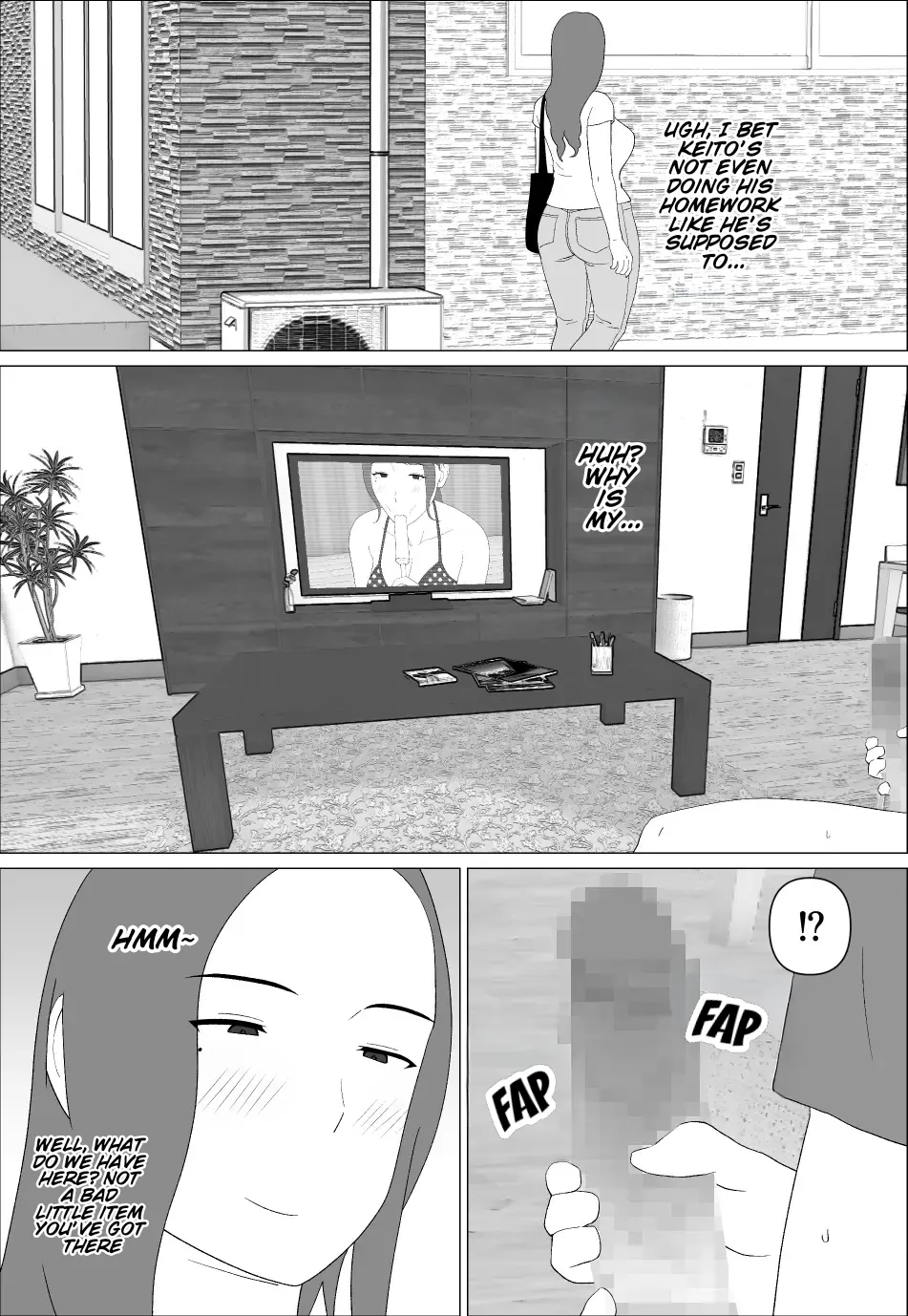 The Former Gravure Idol Mom Wants to Do It With Her Son. page 4 full