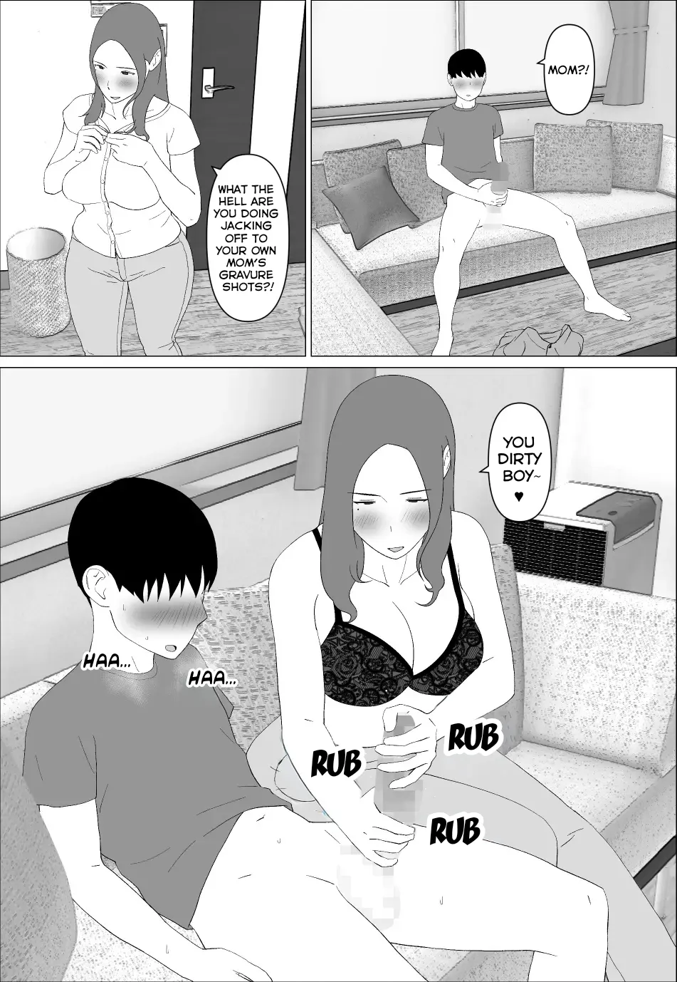 The Former Gravure Idol Mom Wants to Do It With Her Son. page 5 full